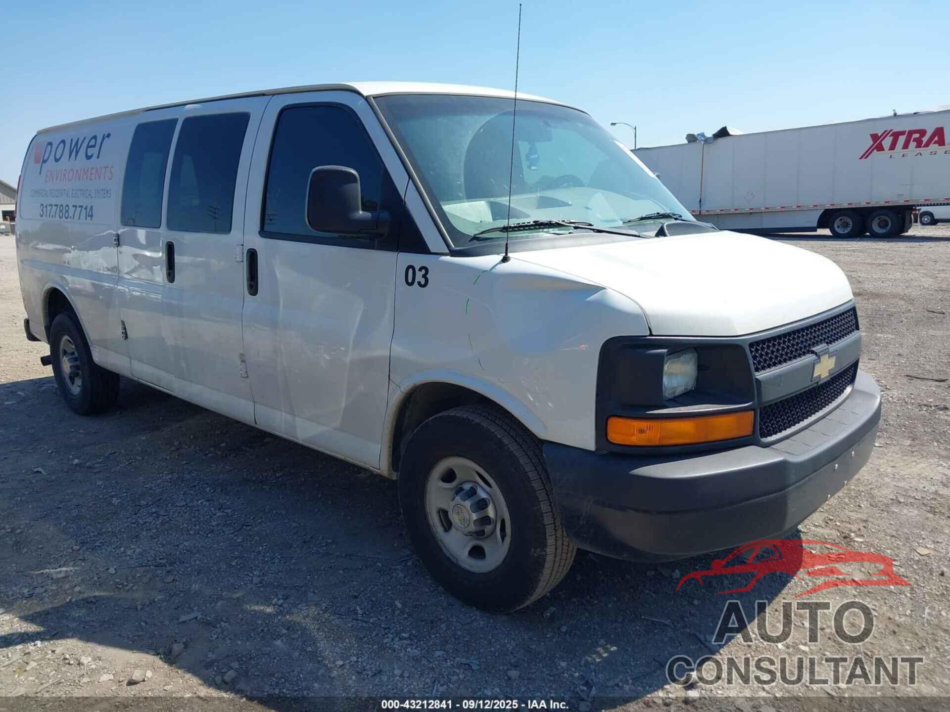 CHEVROLET EXPRESS 2500 2013 - 1GCWGGBA6D1164616