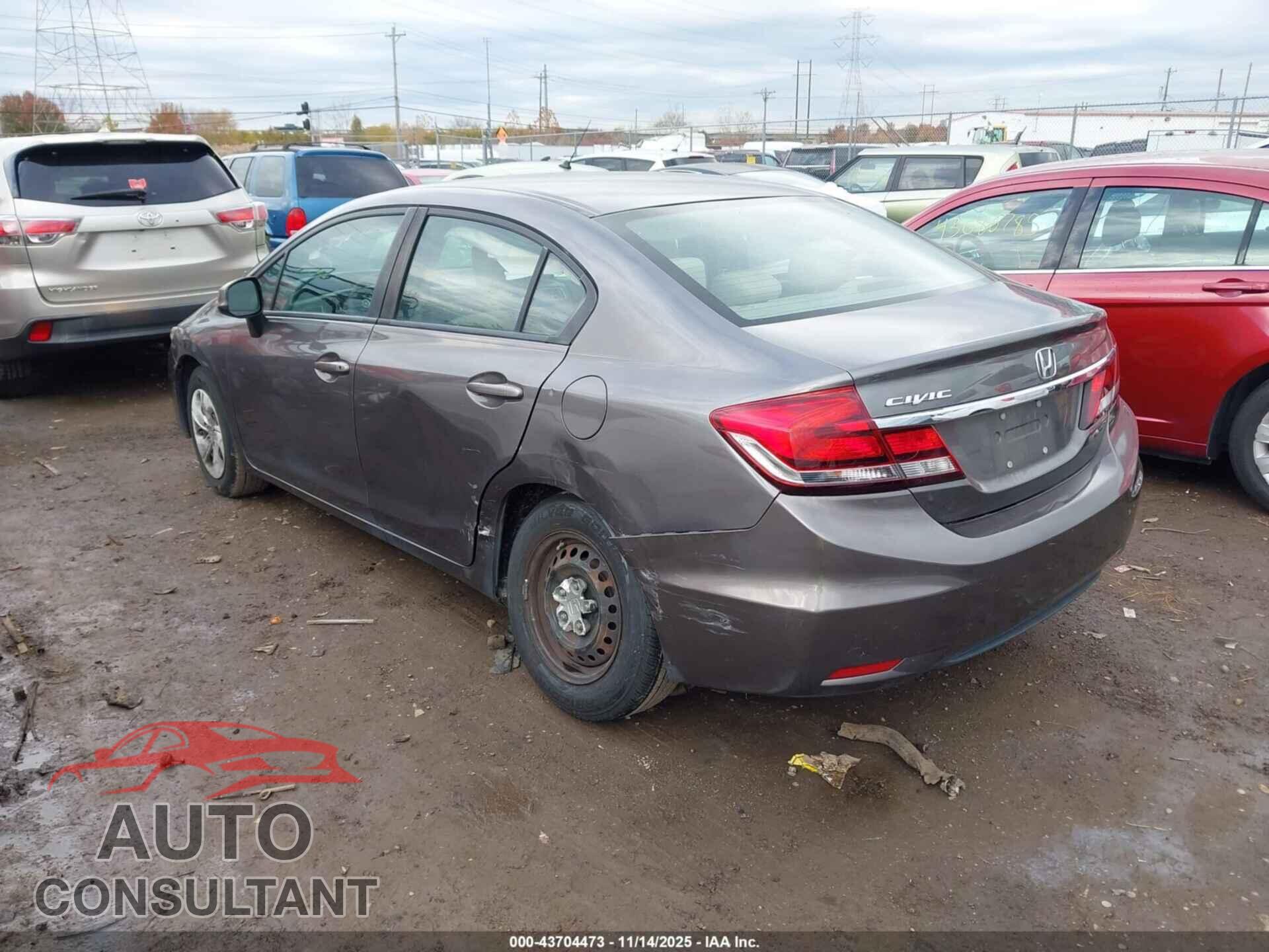 HONDA CIVIC 2013 - 19XFB2F54DE044681
