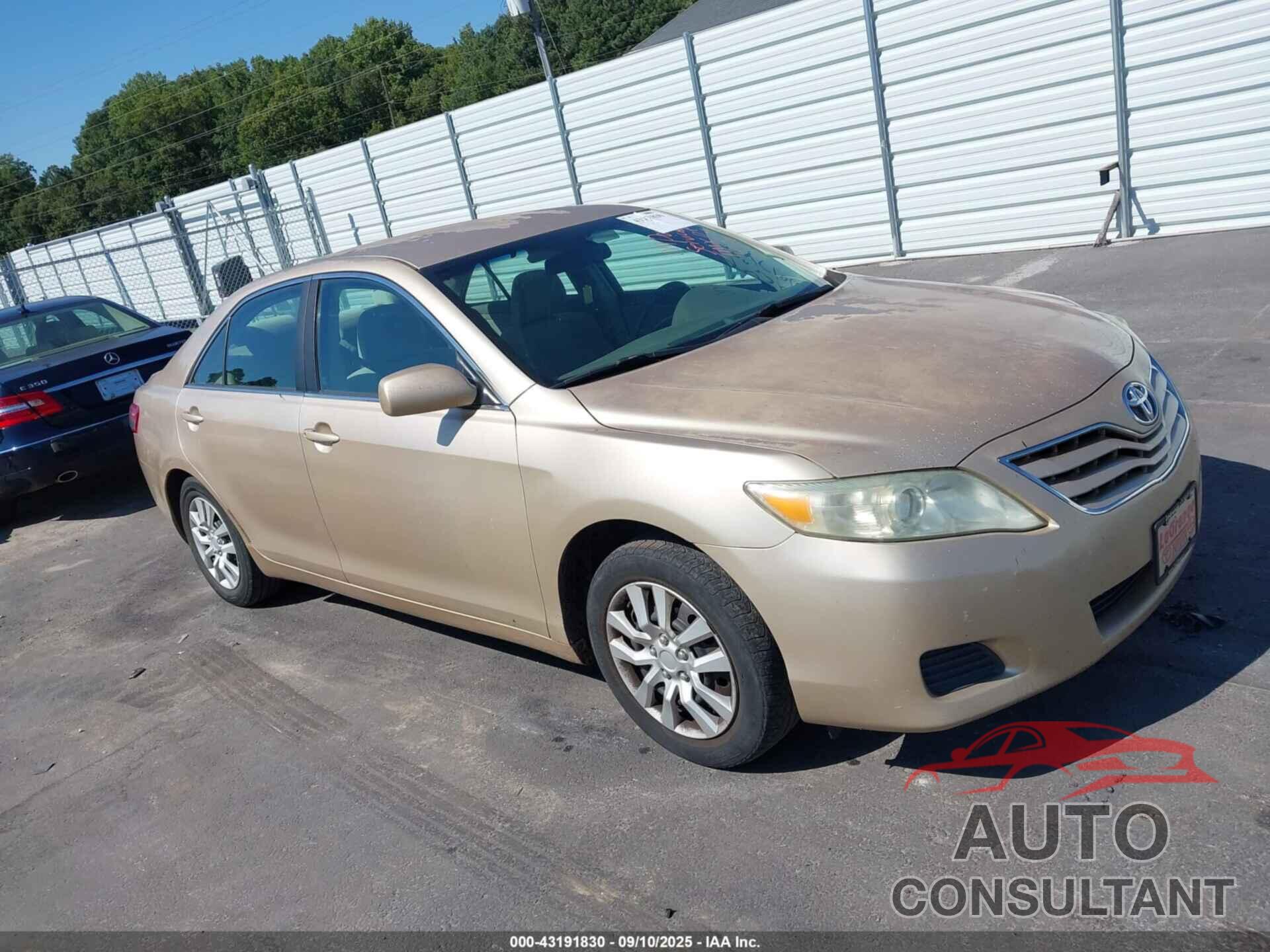 TOYOTA CAMRY 2010 - 4T1BF3EK4AU030174