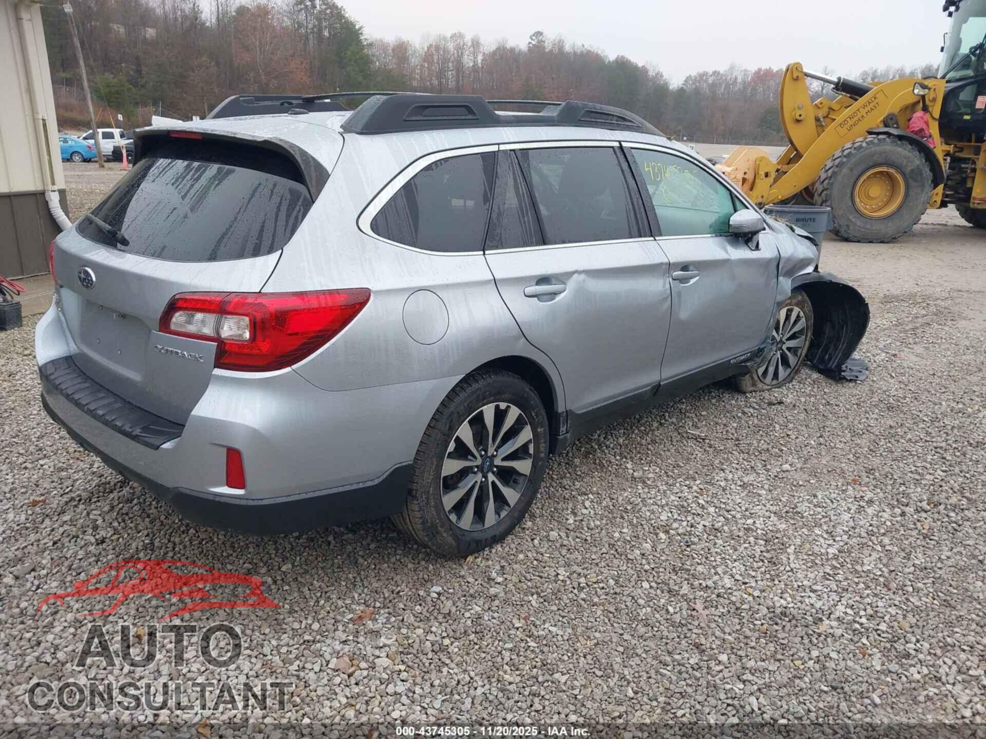 SUBARU OUTBACK 2015 - 4S4BSBLC4F3285387