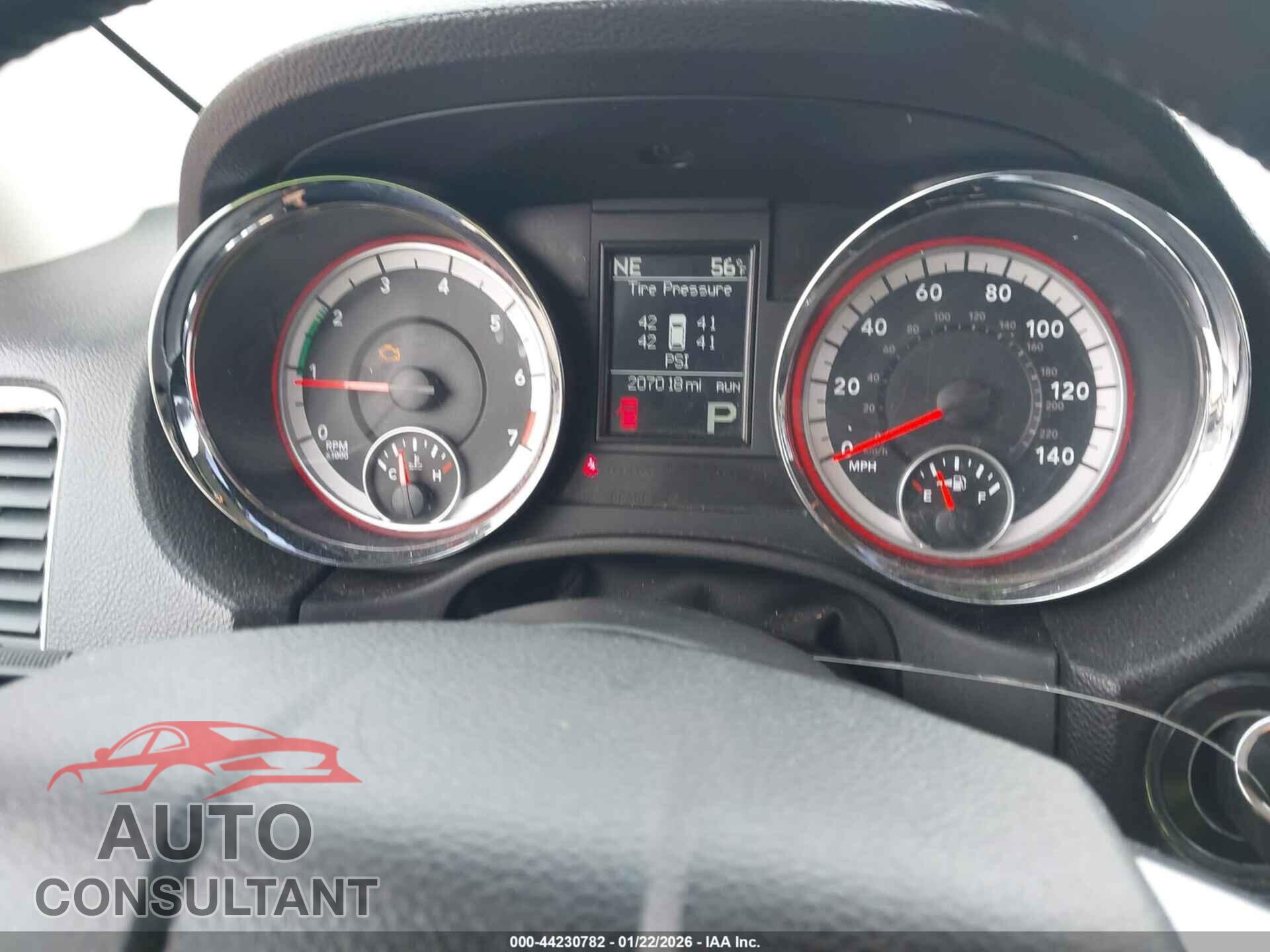 DODGE DURANGO 2011 - 1D4RD4GG6BC720364