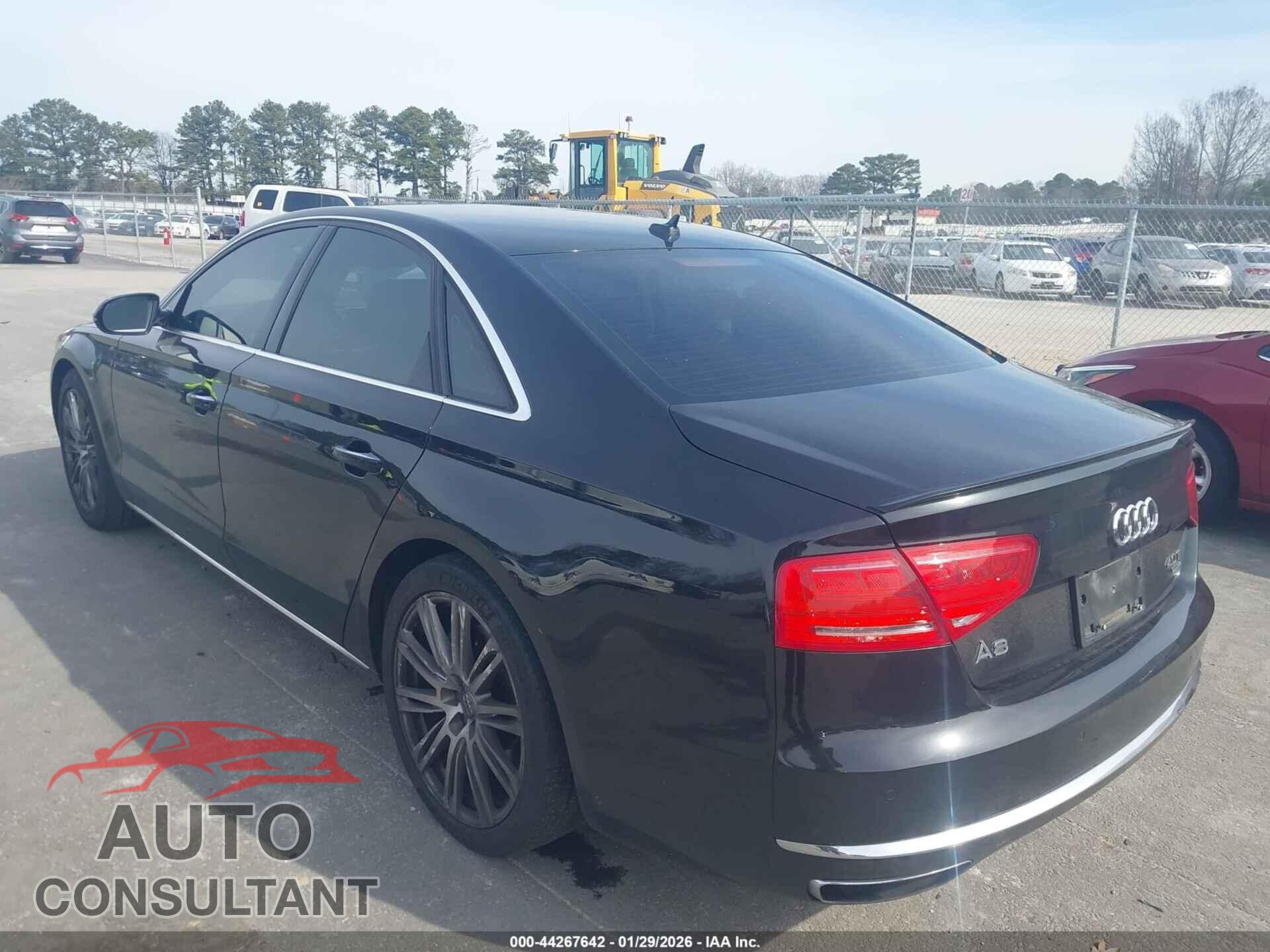 AUDI A8 2013 - WAUA2AFD5DN034438