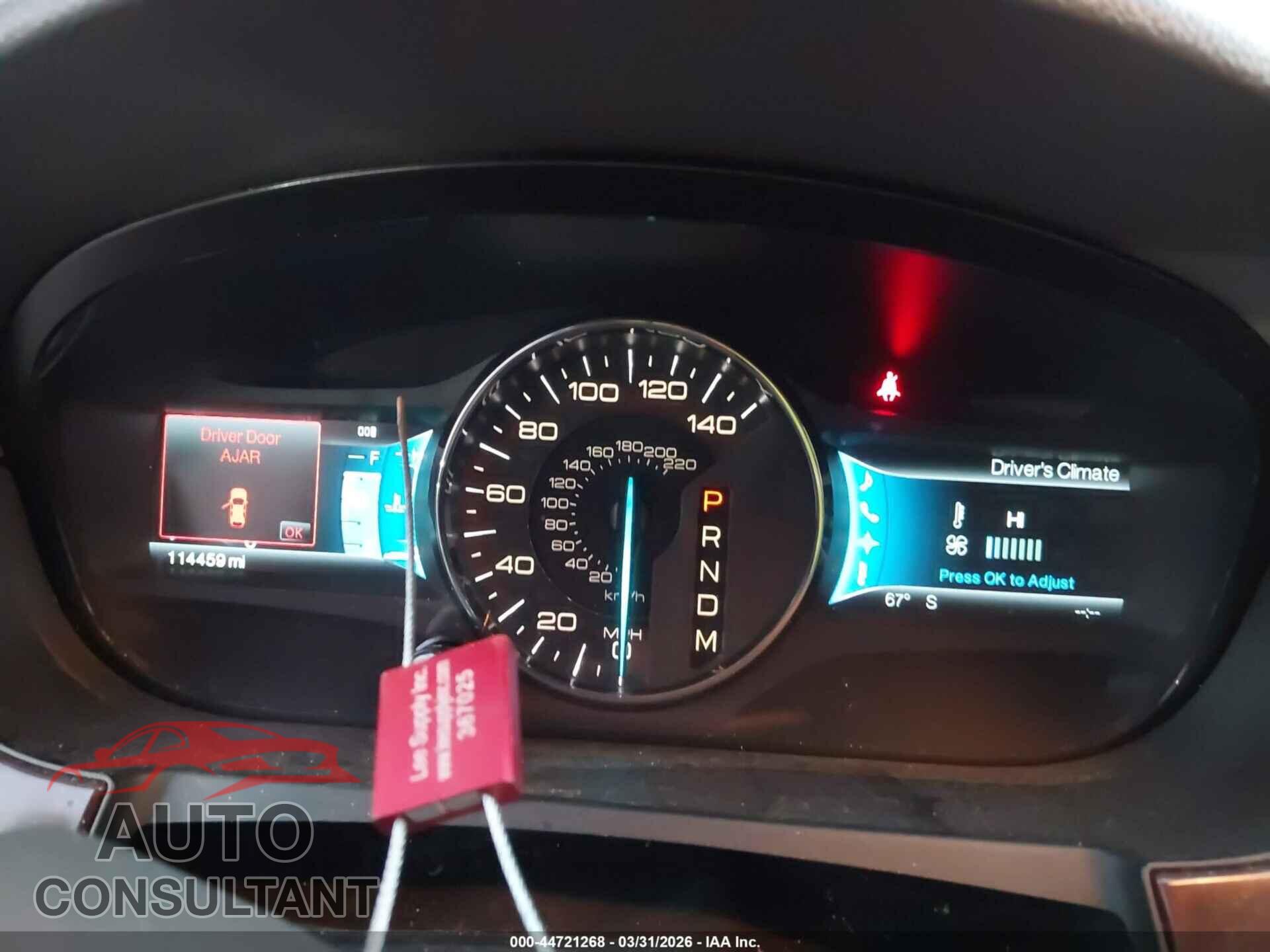 FORD EDGE 2011 - 2FMDK3KC1BBB18835