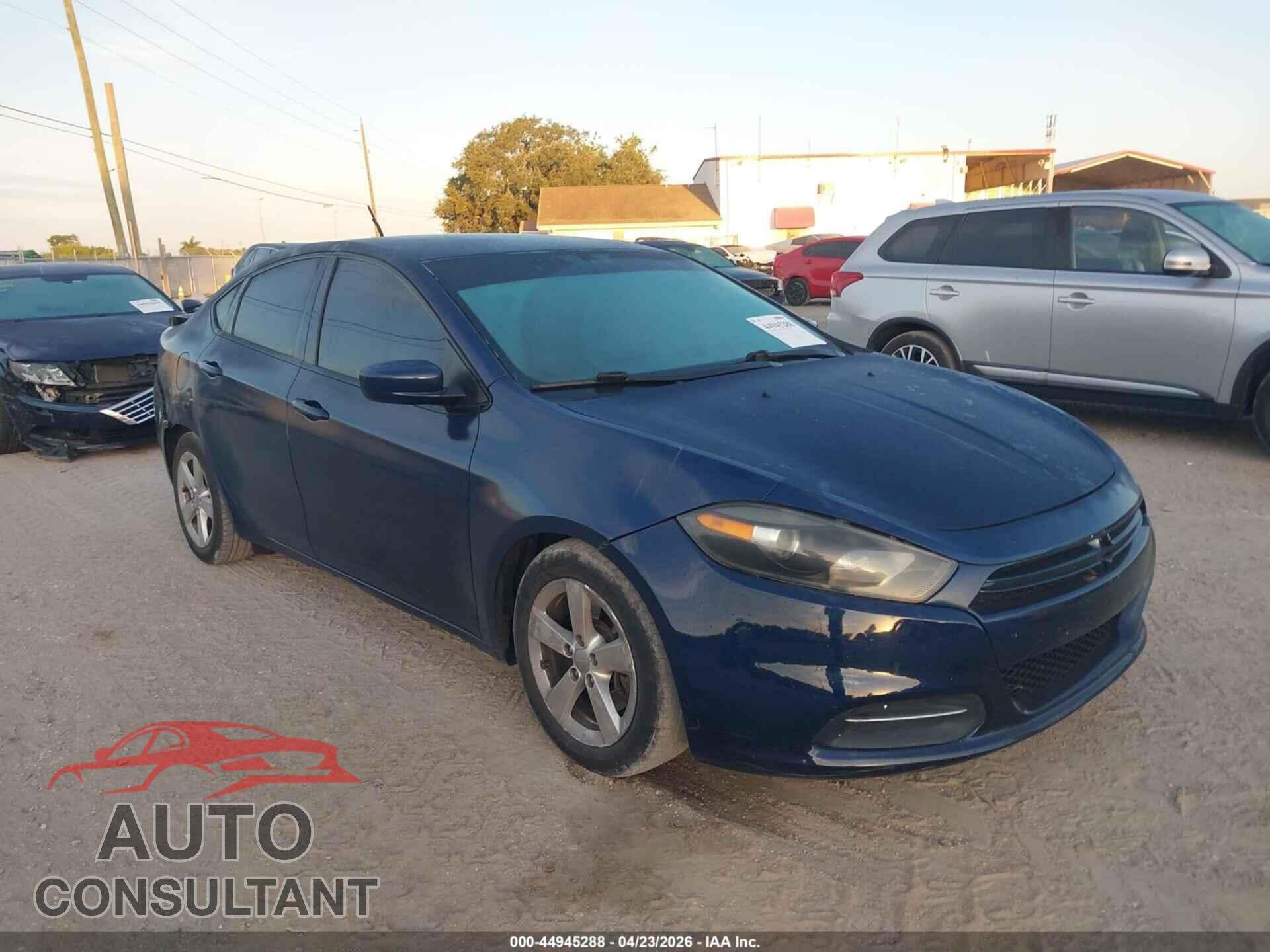 DODGE DART 2016 - 1C3CDFBB2GD667677