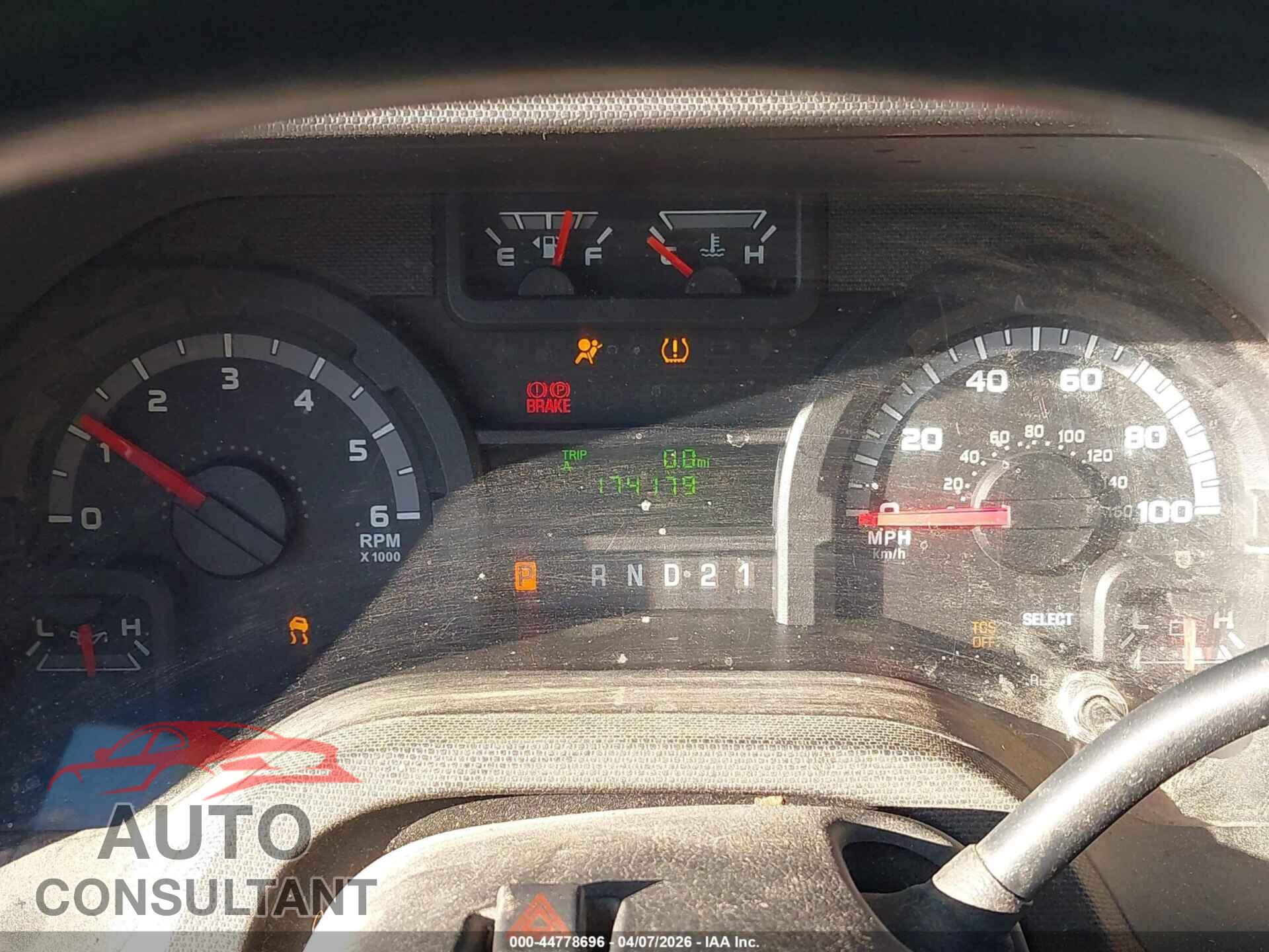 FORD E-150 2013 - 1FTNS1EW9DDA34536