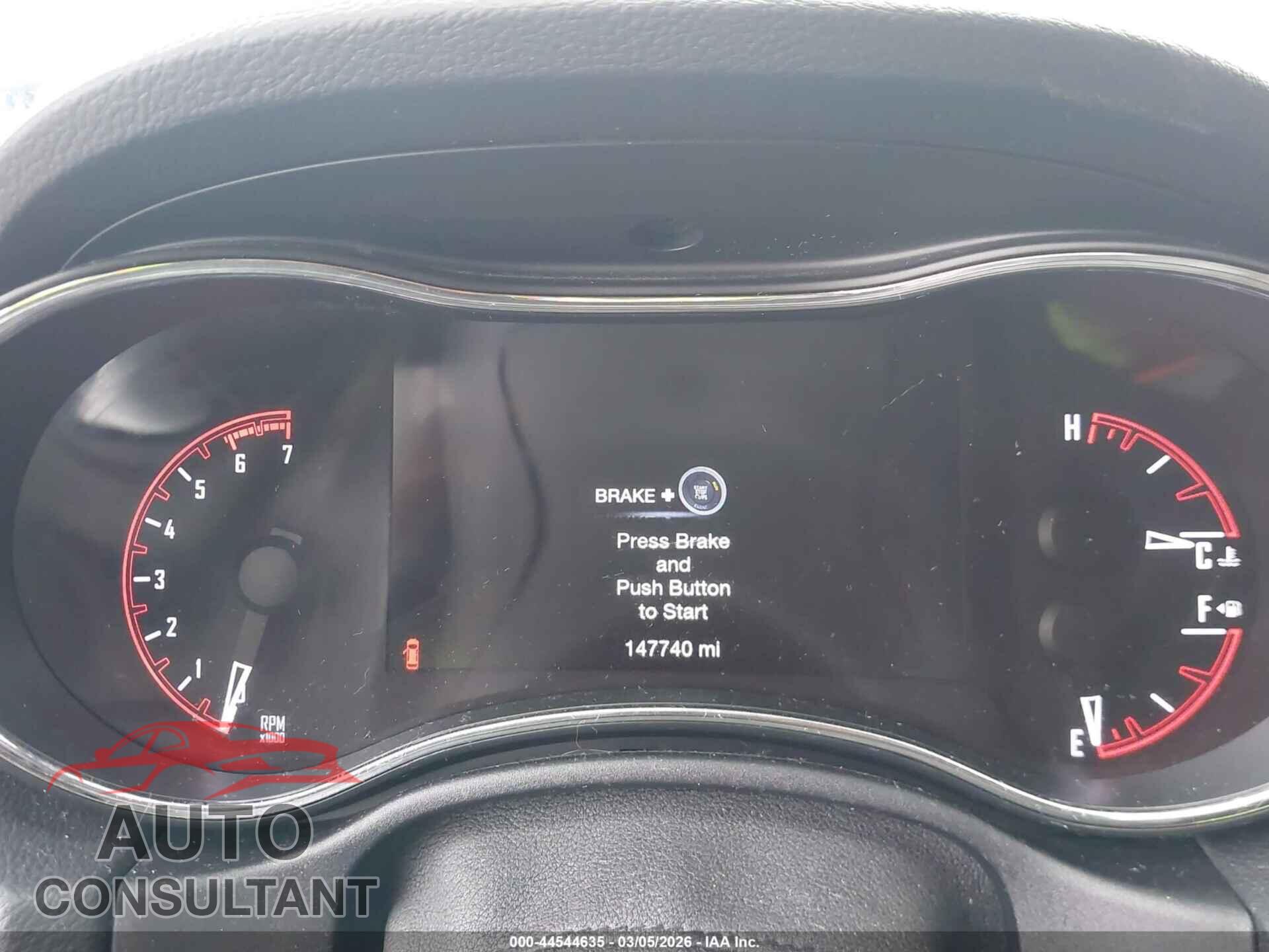 DODGE DURANGO 2017 - 1C4SDJCT8HC957639