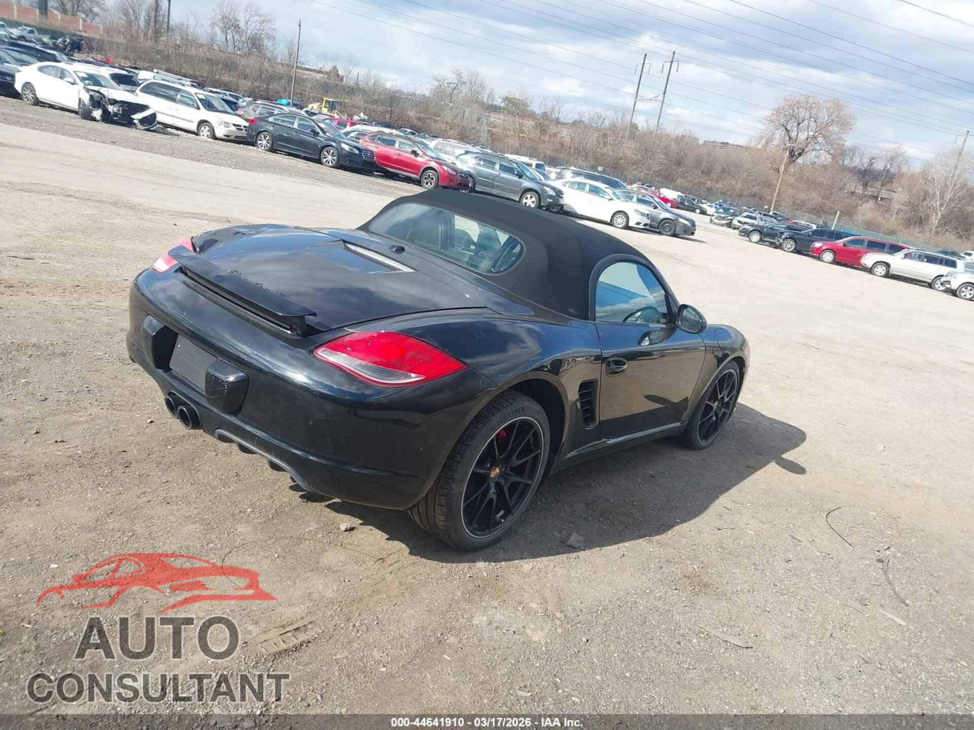 PORSCHE BOXSTER 2012 - WP0CB2A89CS798076