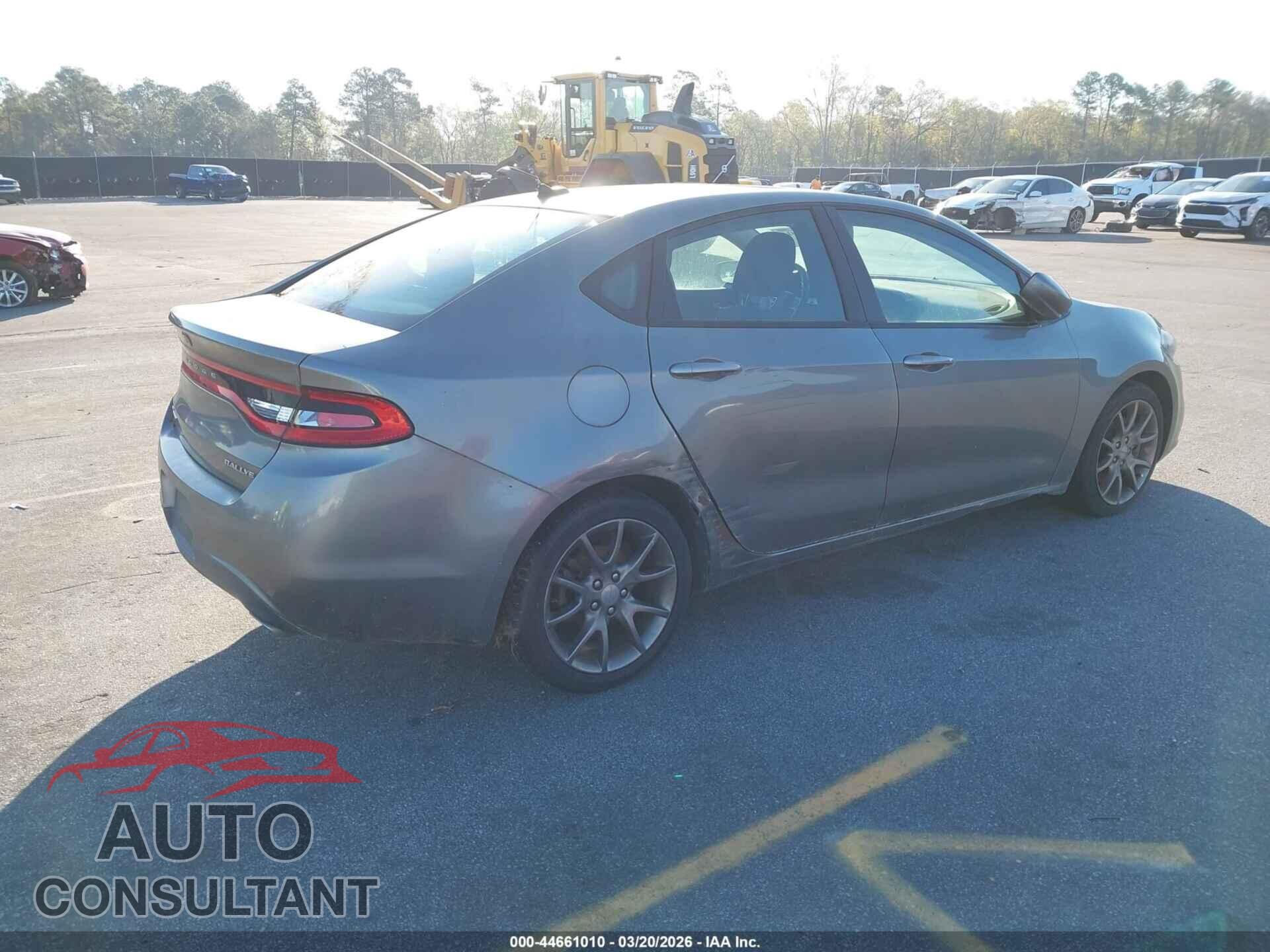 DODGE DART 2013 - 1C3CDFBA9DD321497