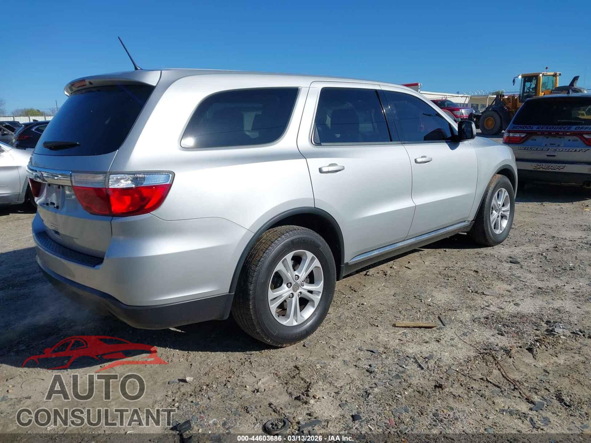 DODGE DURANGO 2013 - 1C4RDHAG7DC527320