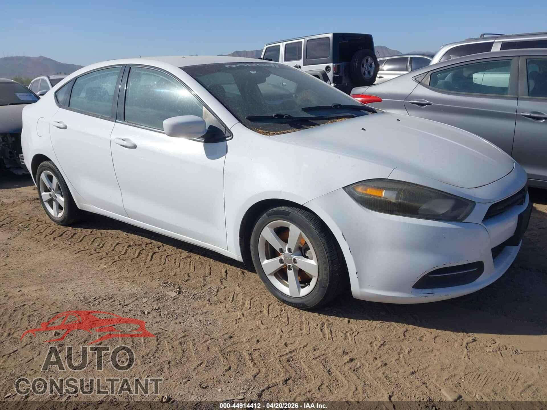 DODGE DART 2015 - 1C3CDFBB6FD144547