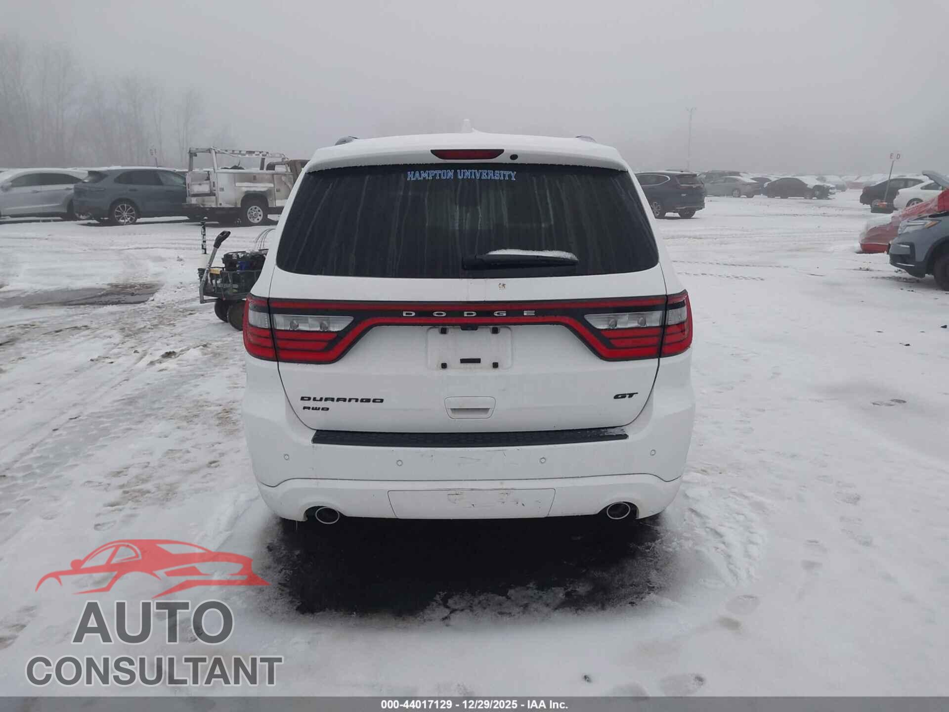 DODGE DURANGO 2017 - 1C4RDJDG2HC814489