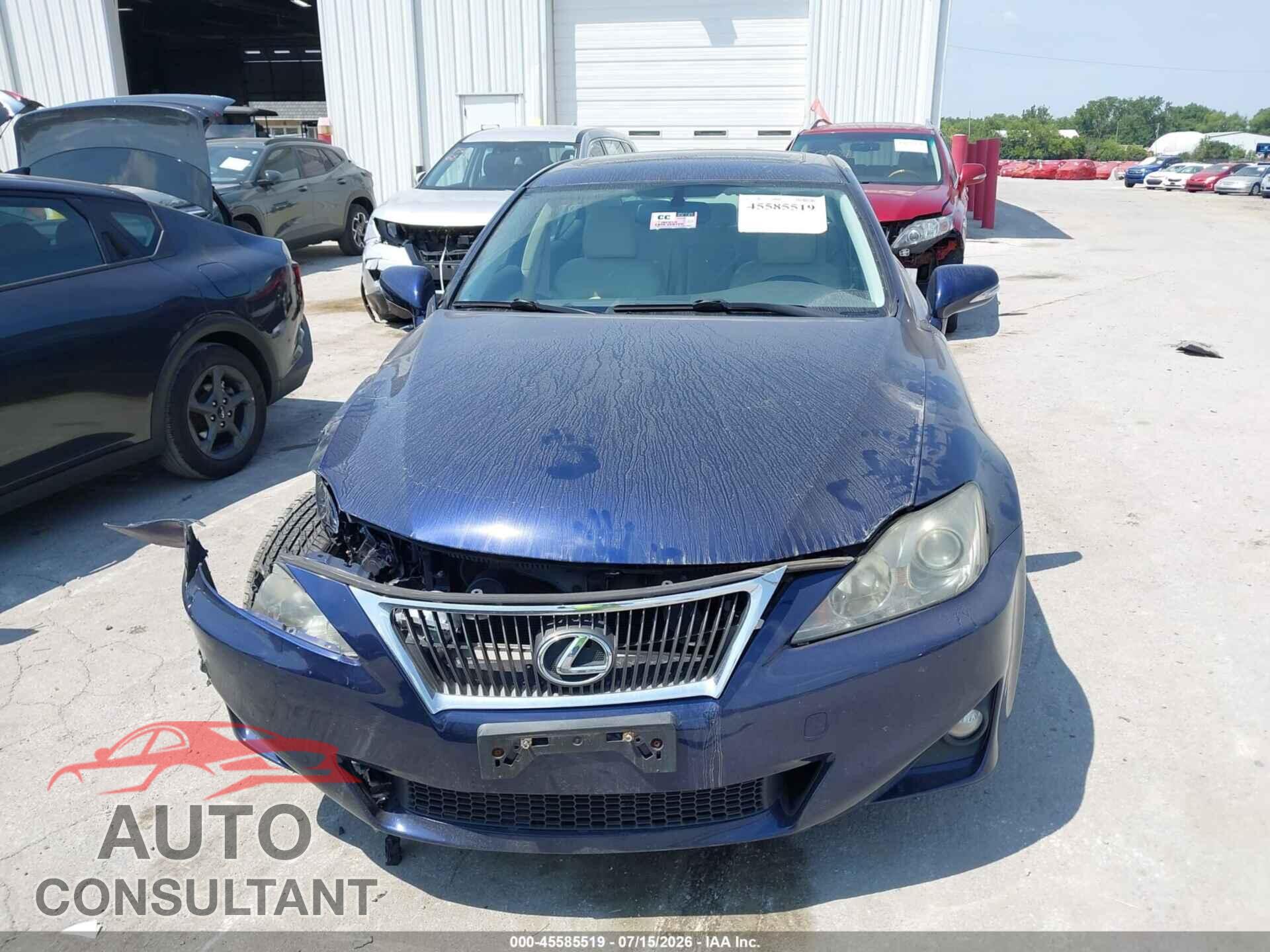 LEXUS IS 250 2012 - JTHCF5C23C2035712