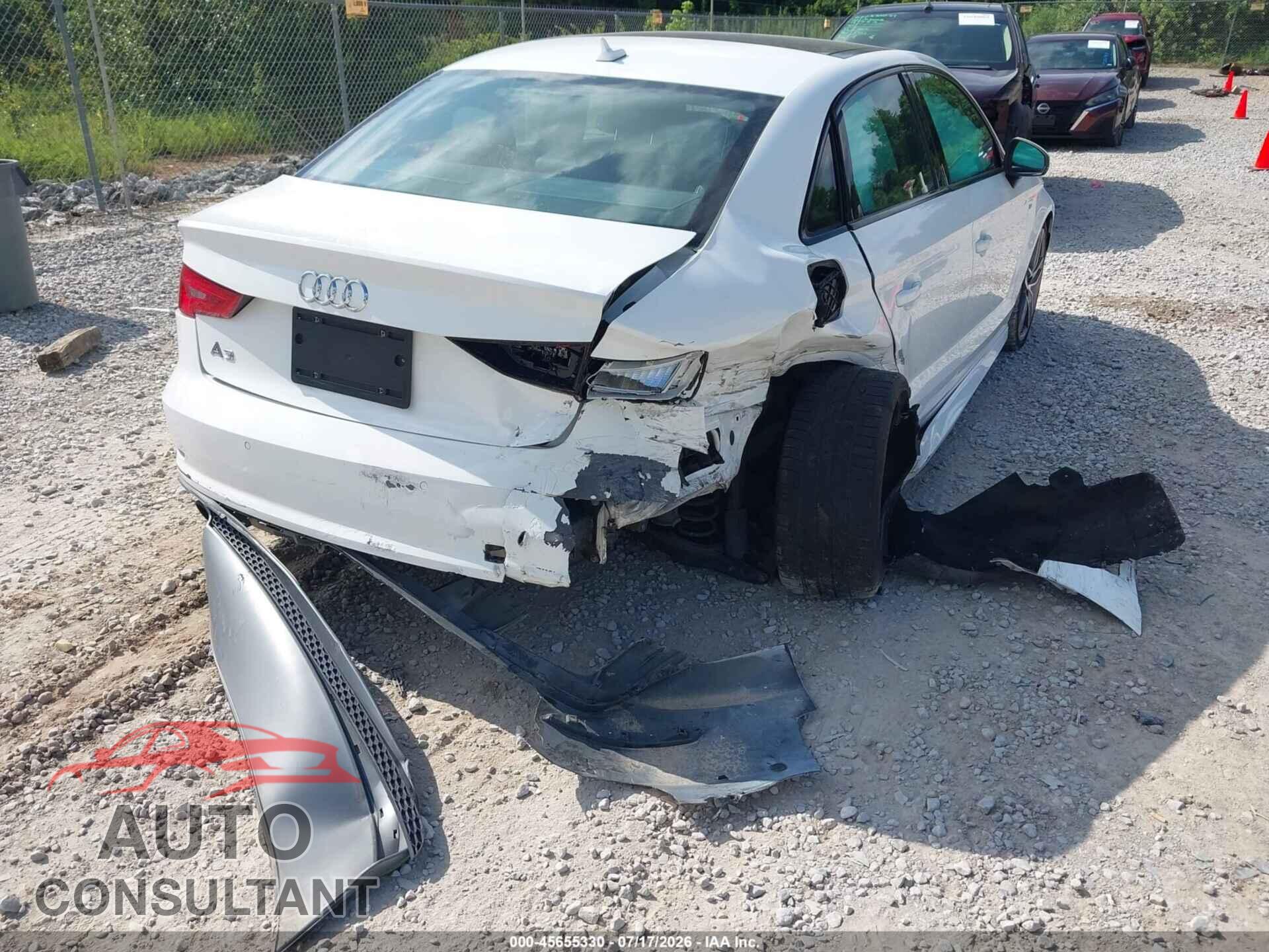 AUDI A3 2016 - WAUA7GFF8G1069010