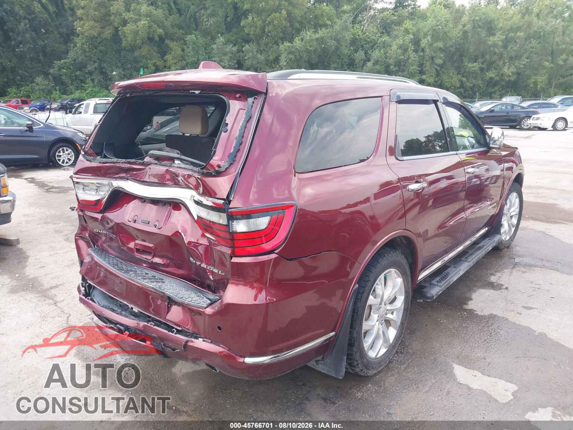 DODGE DURANGO 2018 - 1C4RDJEG1JC201784