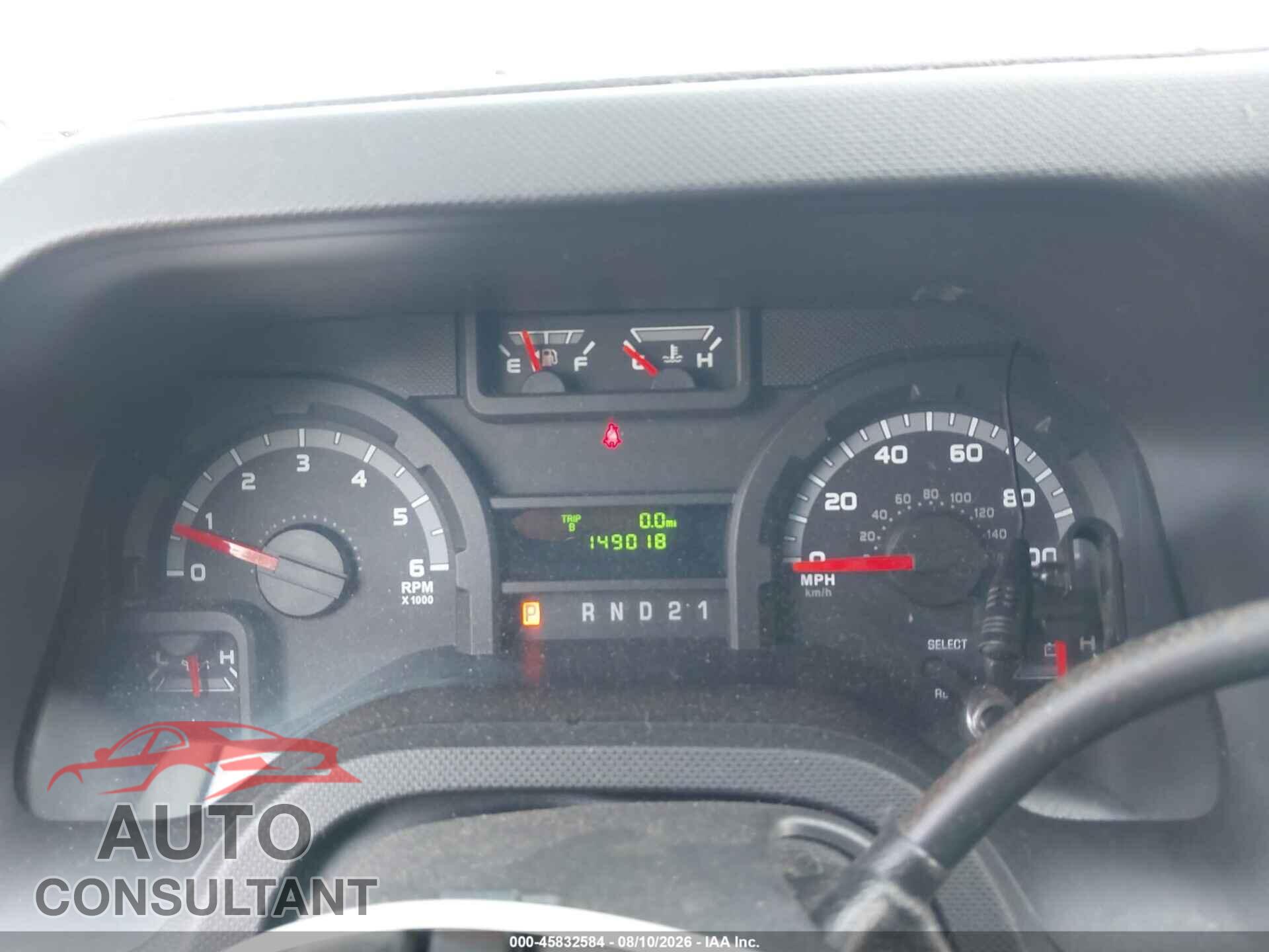 FORD E-150 2012 - 1FTNE1EW6CDA92111
