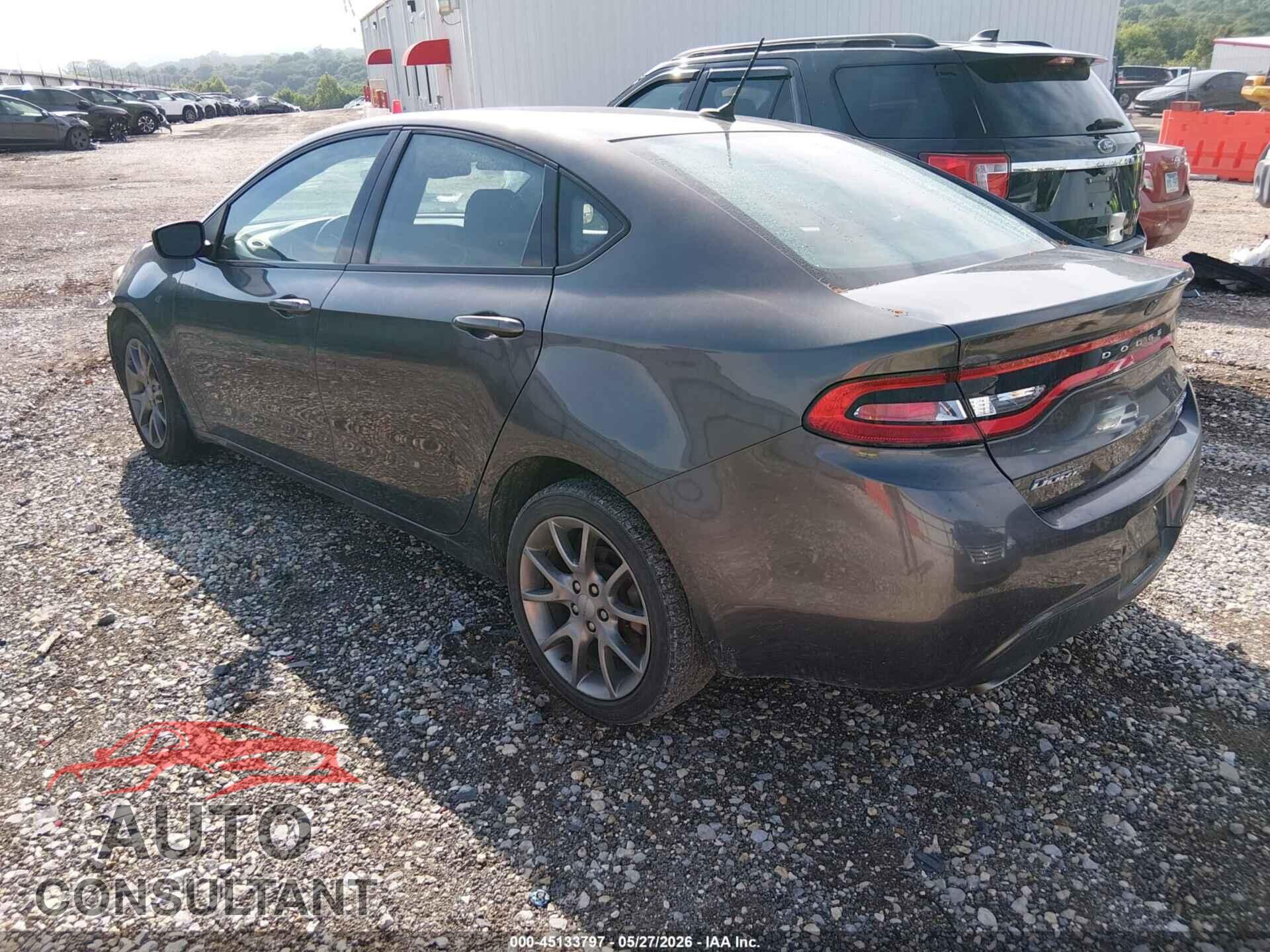 DODGE DART 2014 - 1C3CDFBB3ED861194