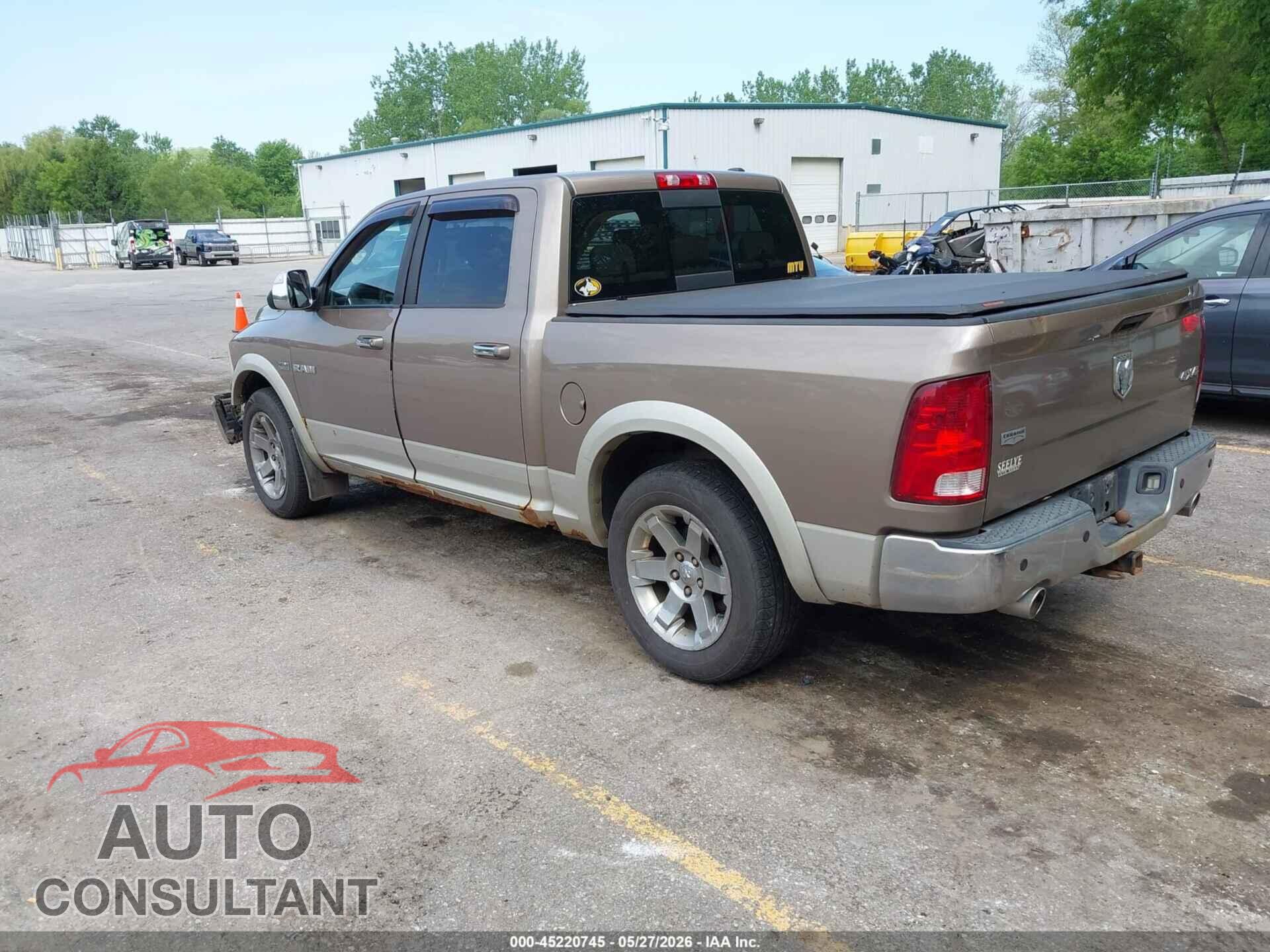DODGE RAM 1500 2010 - 1D7RV1CT5AS148306