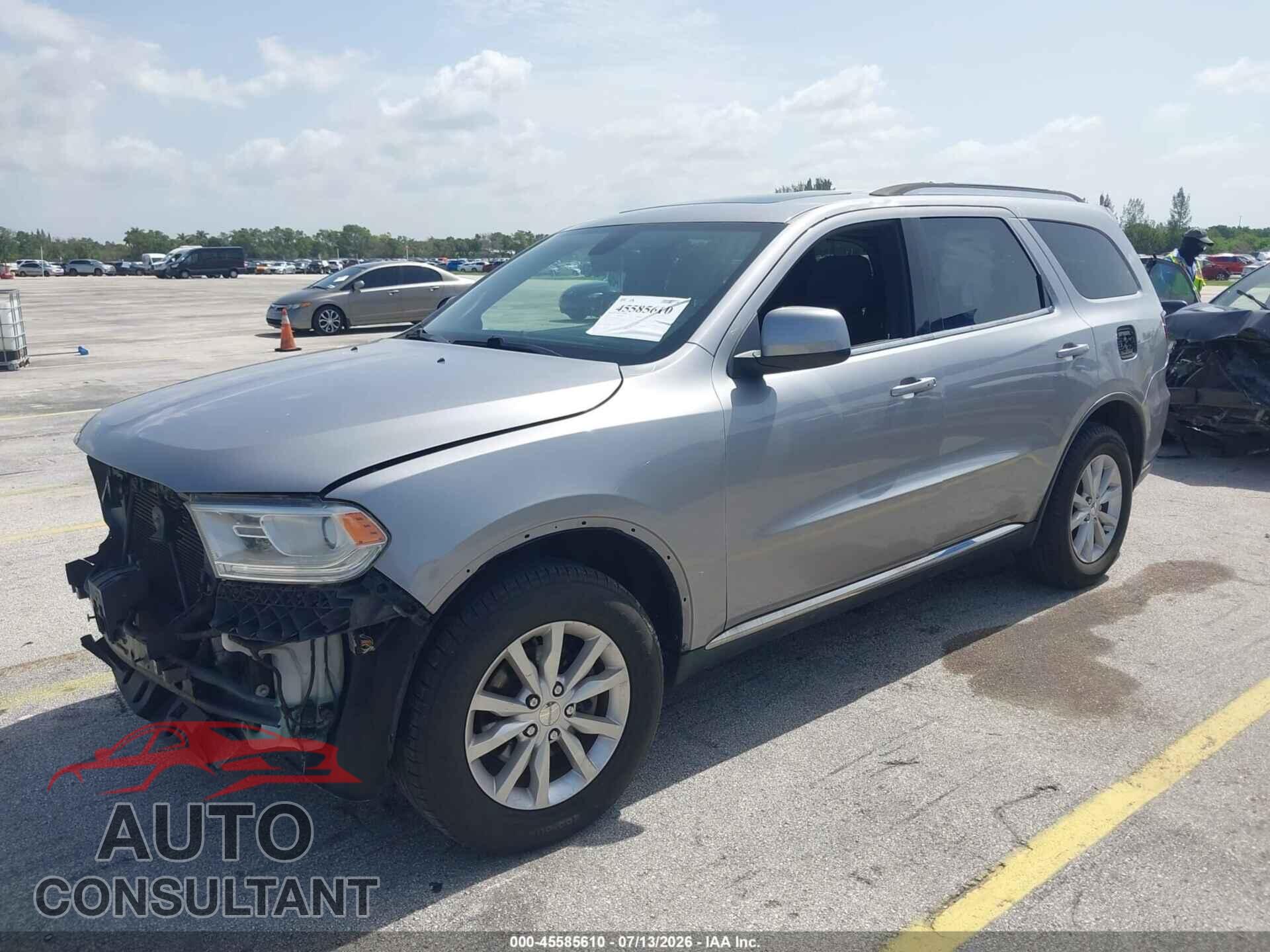 DODGE DURANGO 2014 - 1C4RDJAG2EC314137