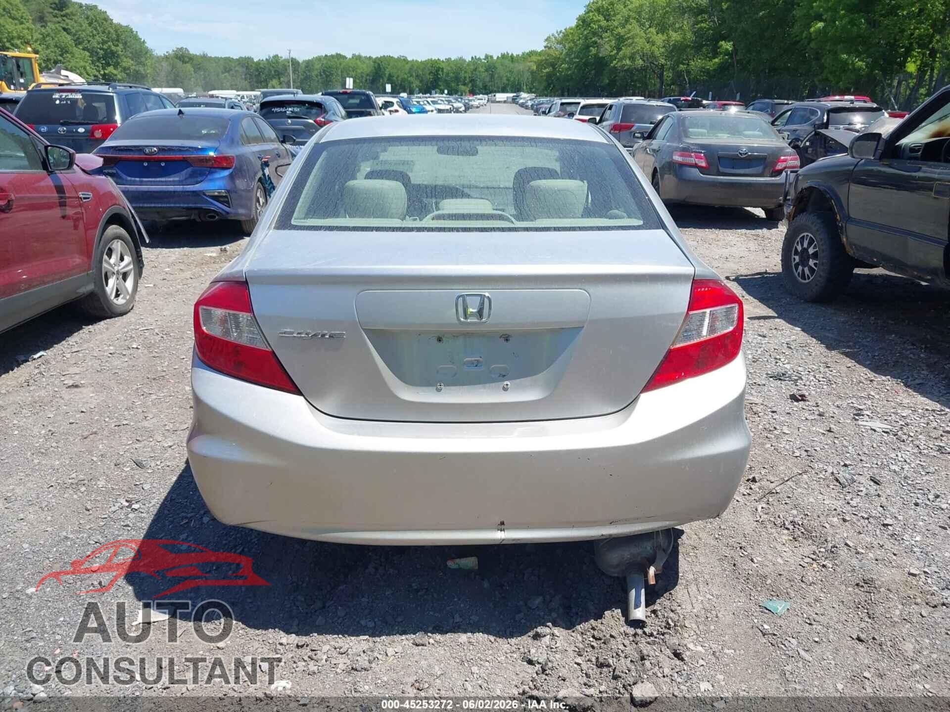 HONDA CIVIC 2012 - 2HGFB2F85CH333938