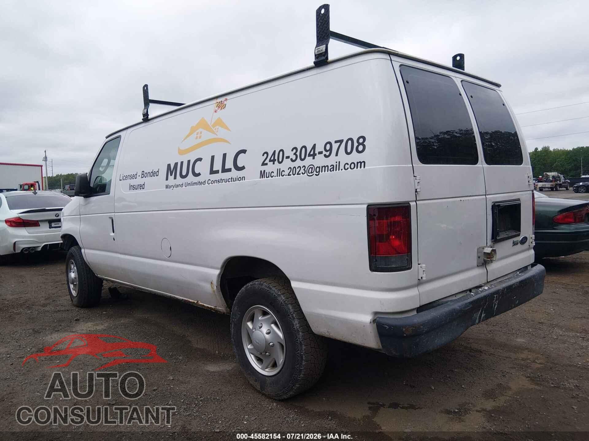 FORD E-250 2013 - 1FTNE2EW7DDA18431