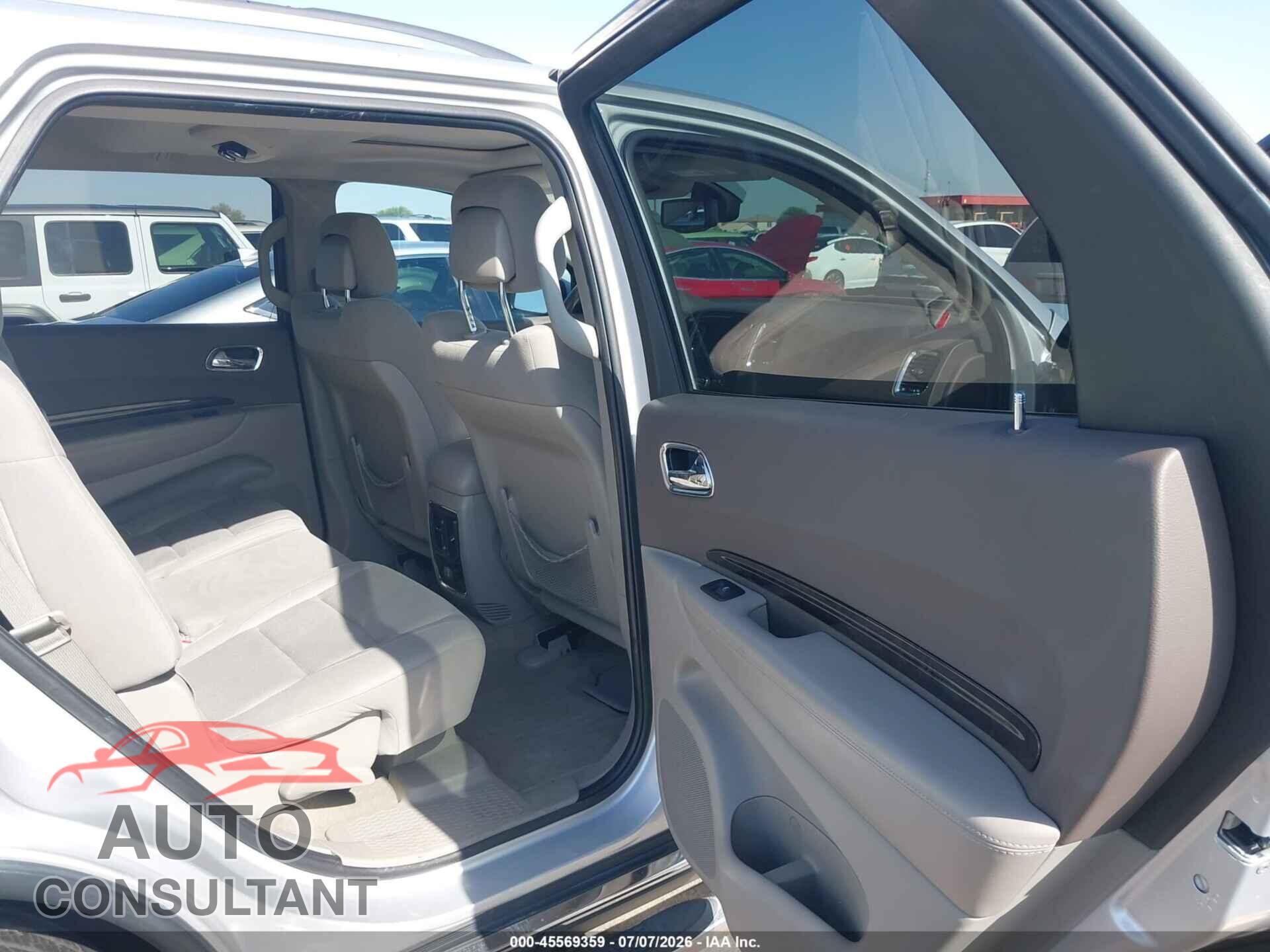 DODGE DURANGO 2011 - 1D4RD4GG4BC695044