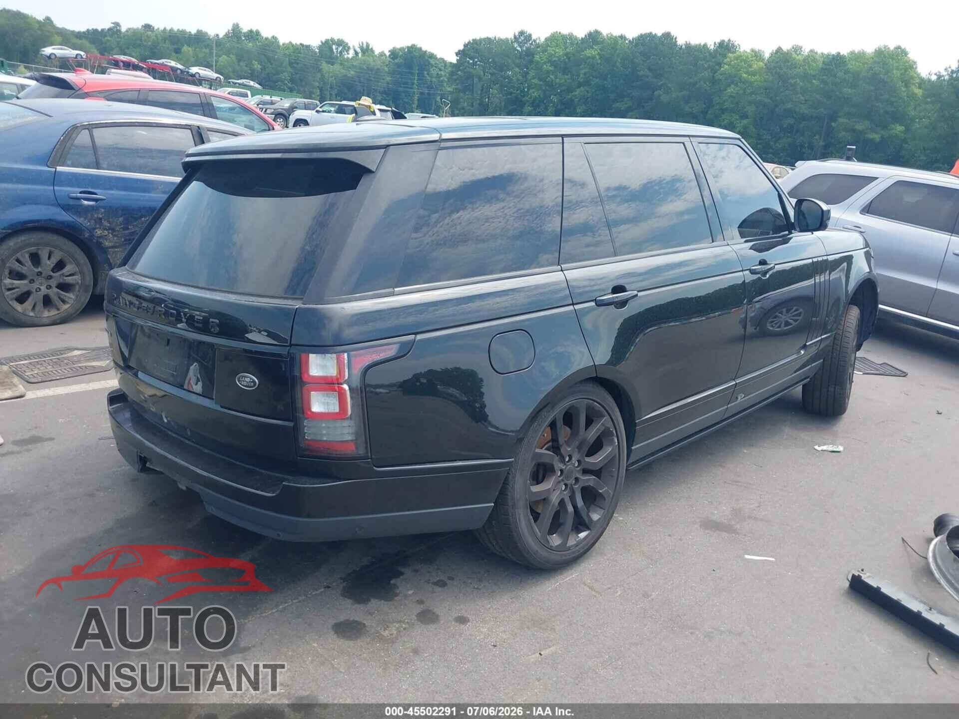LAND ROVER RANGE ROVER 2016 - SALGS3EF0GA259849