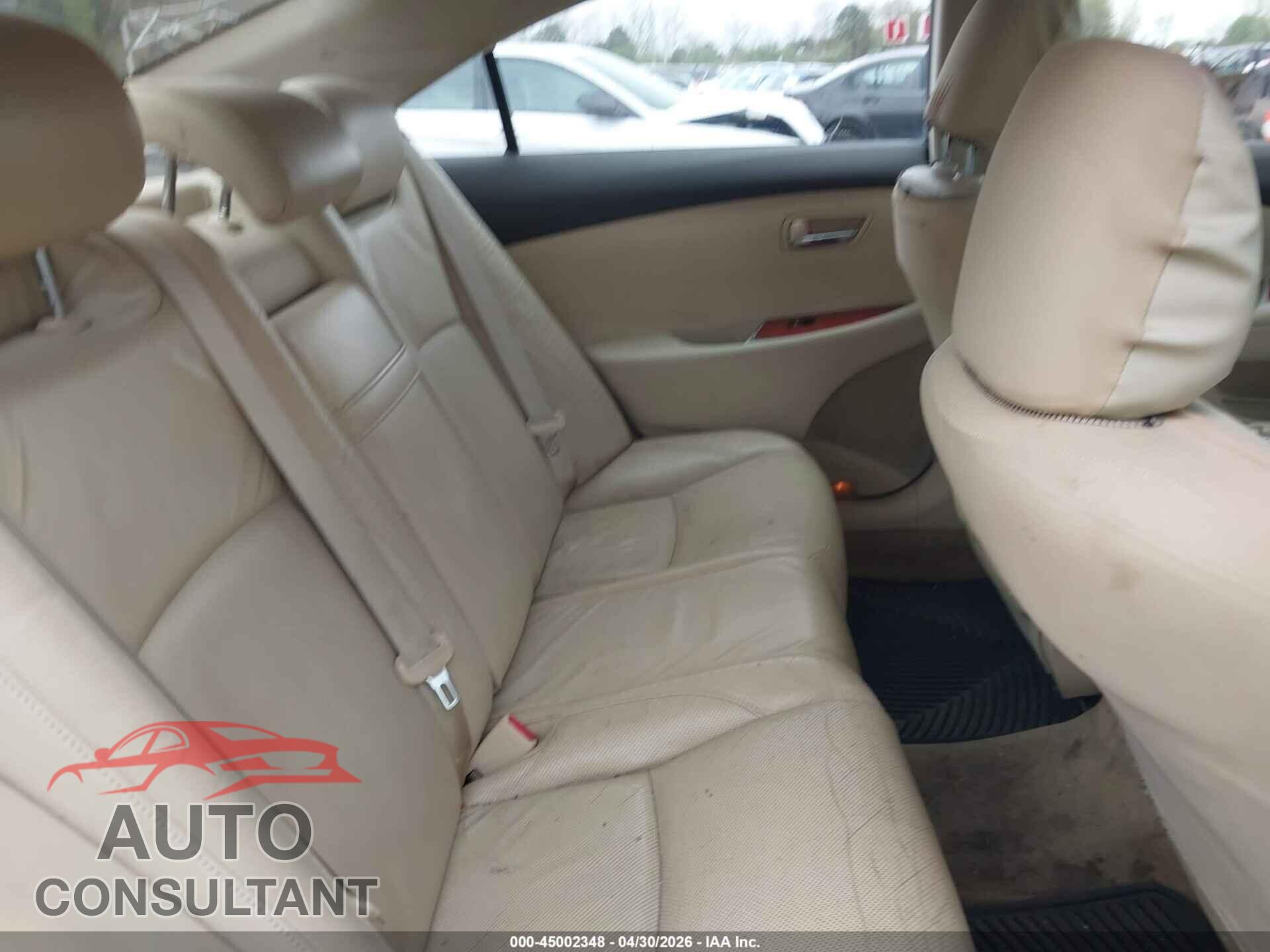 LEXUS ES 350 2010 - JTHBK1EG2A2343203
