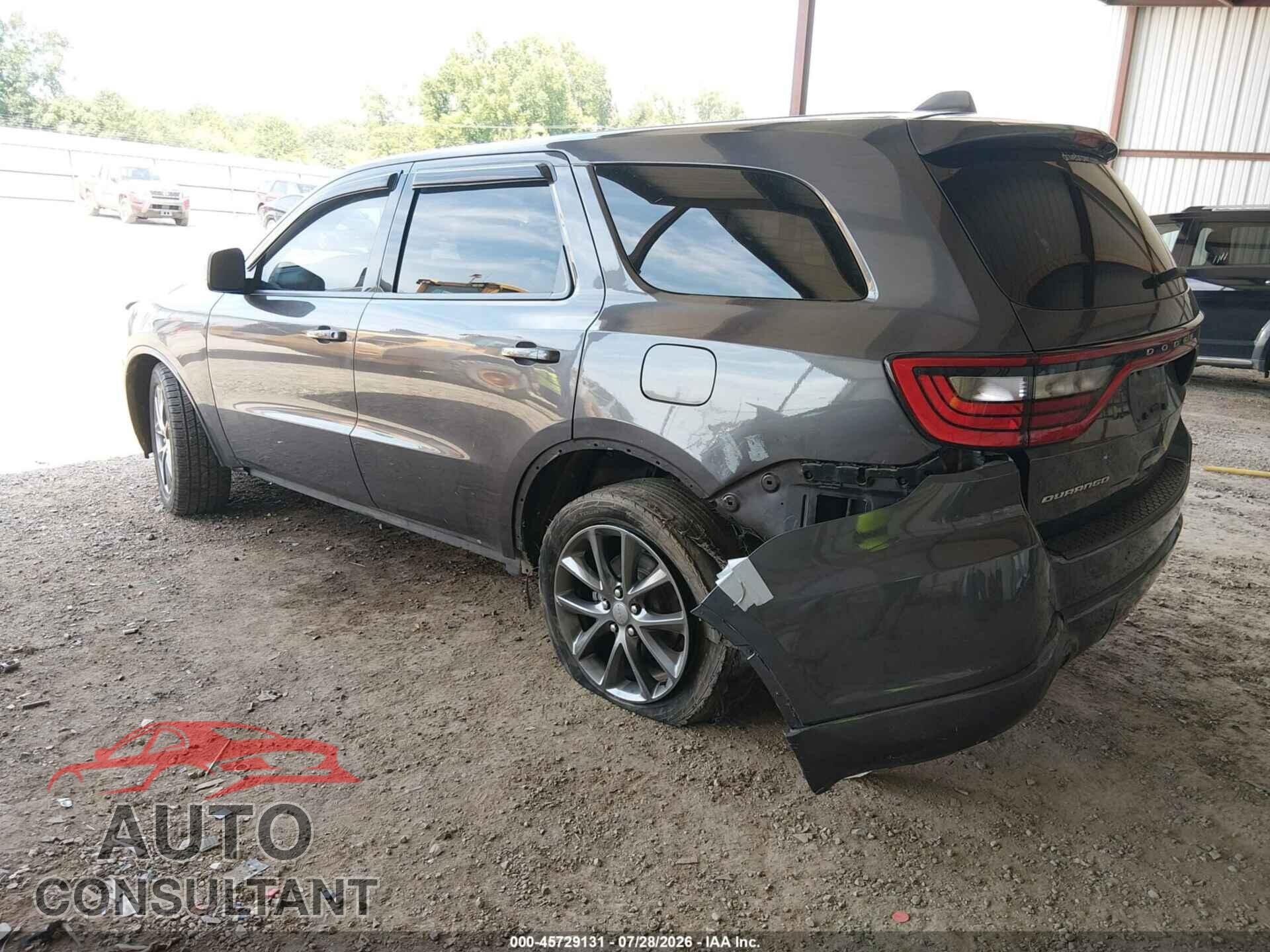 DODGE DURANGO 2017 - 1C4RDHDGXHC869507