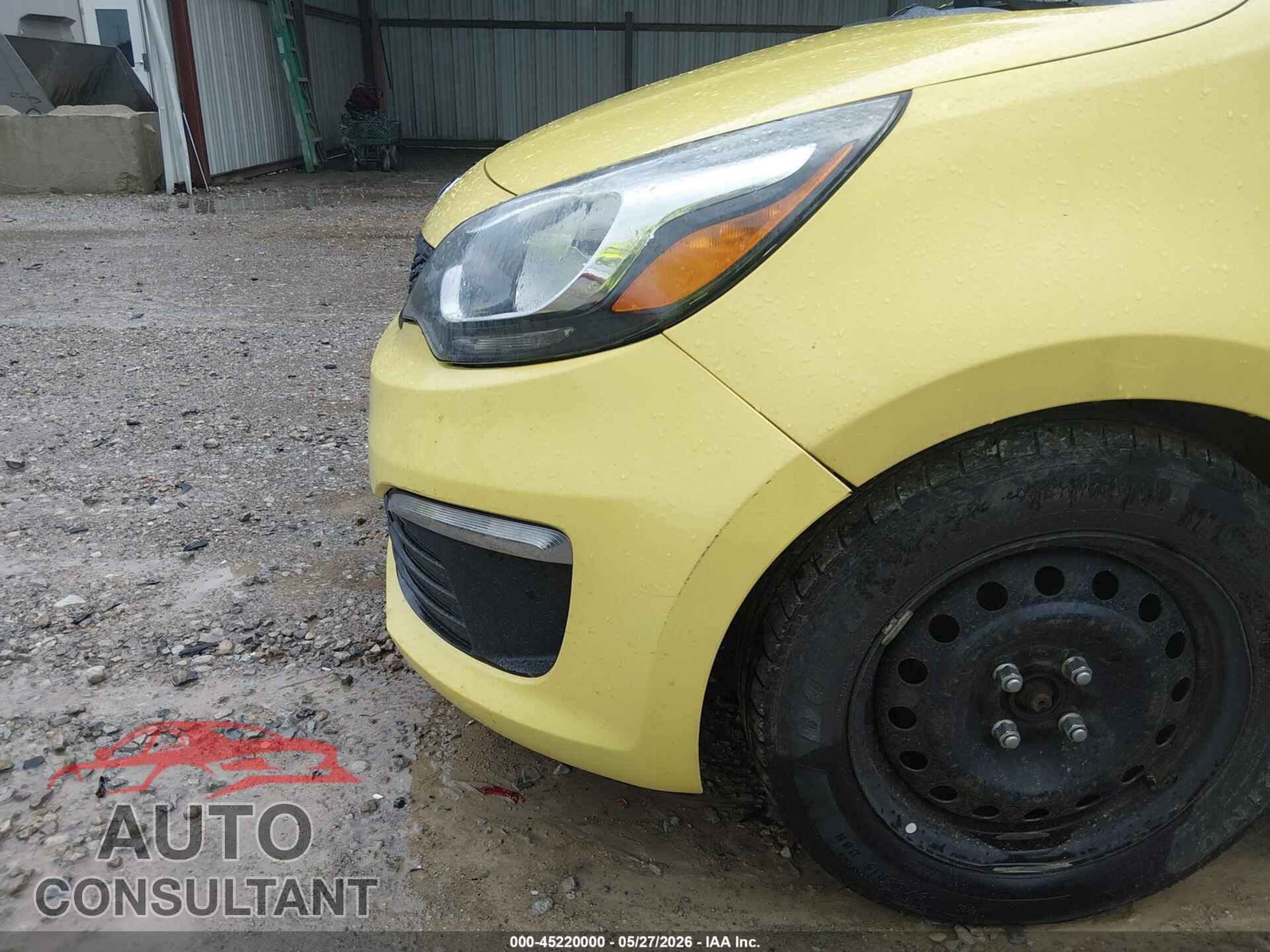 KIA RIO 2016 - KNADM4A32G6620973