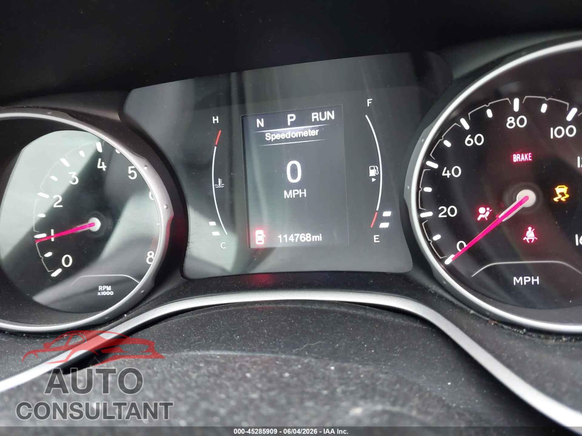 JEEP NEW COMPASS 2017 - 3C4NJDAB2HT597029