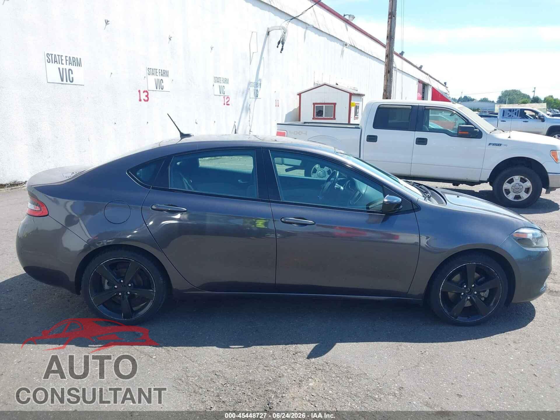 DODGE DART 2015 - 1C3CDFBB7FD374694