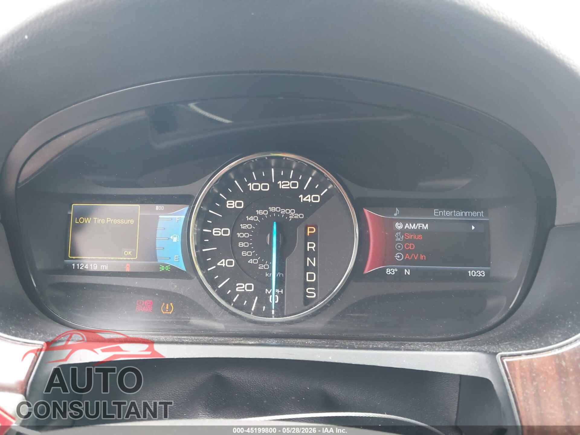 FORD EDGE 2013 - 2FMDK3KC3DBB73631