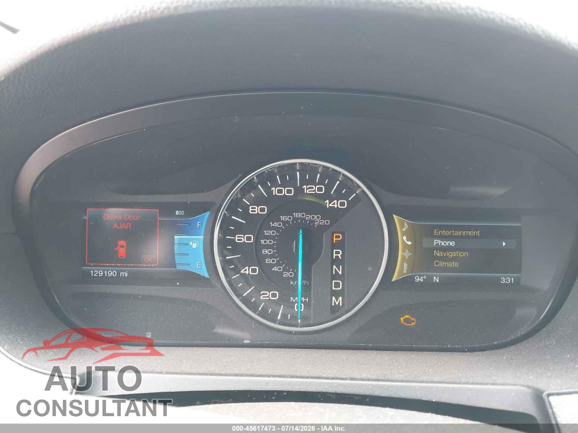 FORD EDGE 2012 - 2FMDK3JC4CBA91309