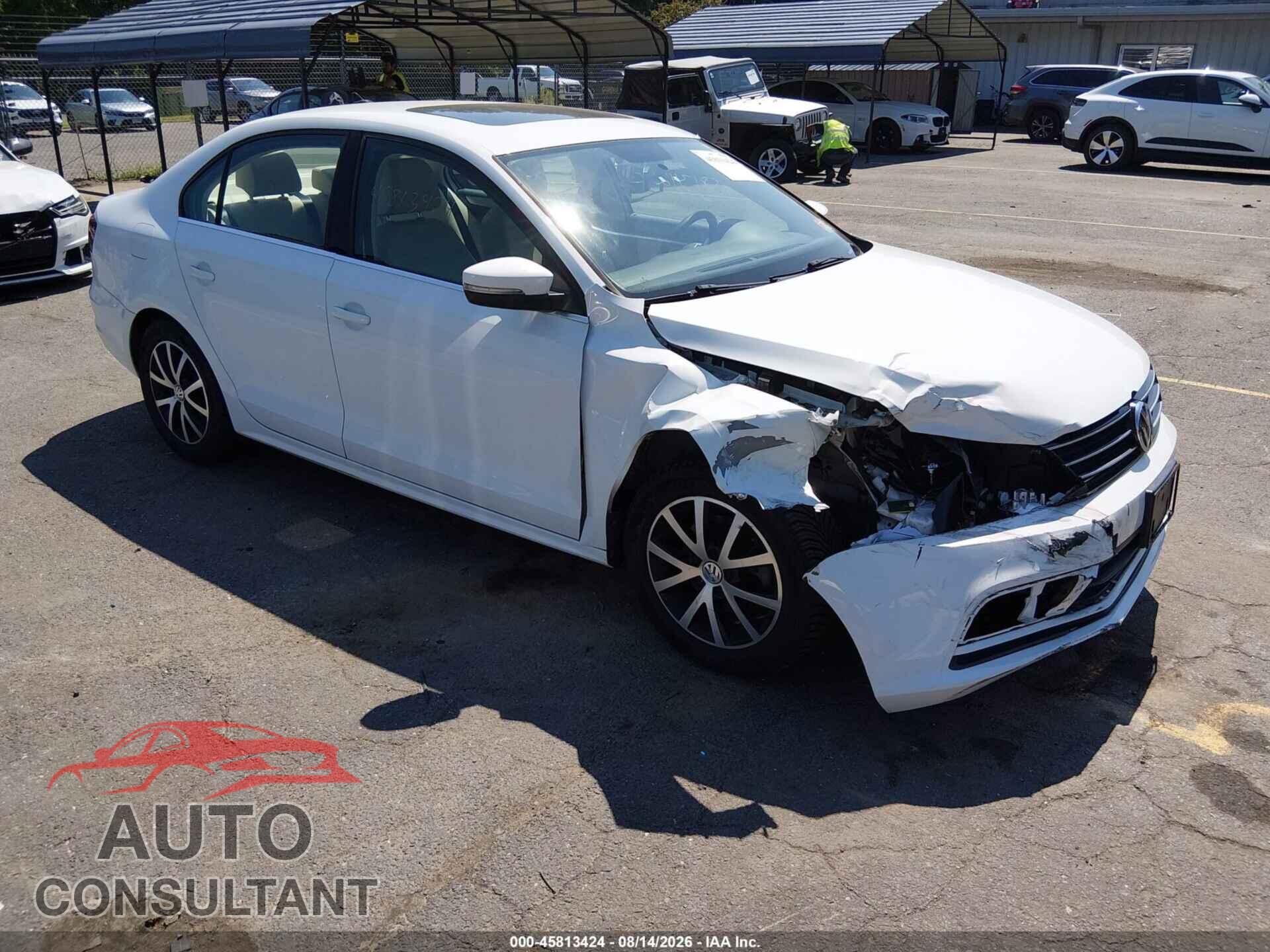 VOLKSWAGEN JETTA 2017 - 3VWDB7AJ2HM410851