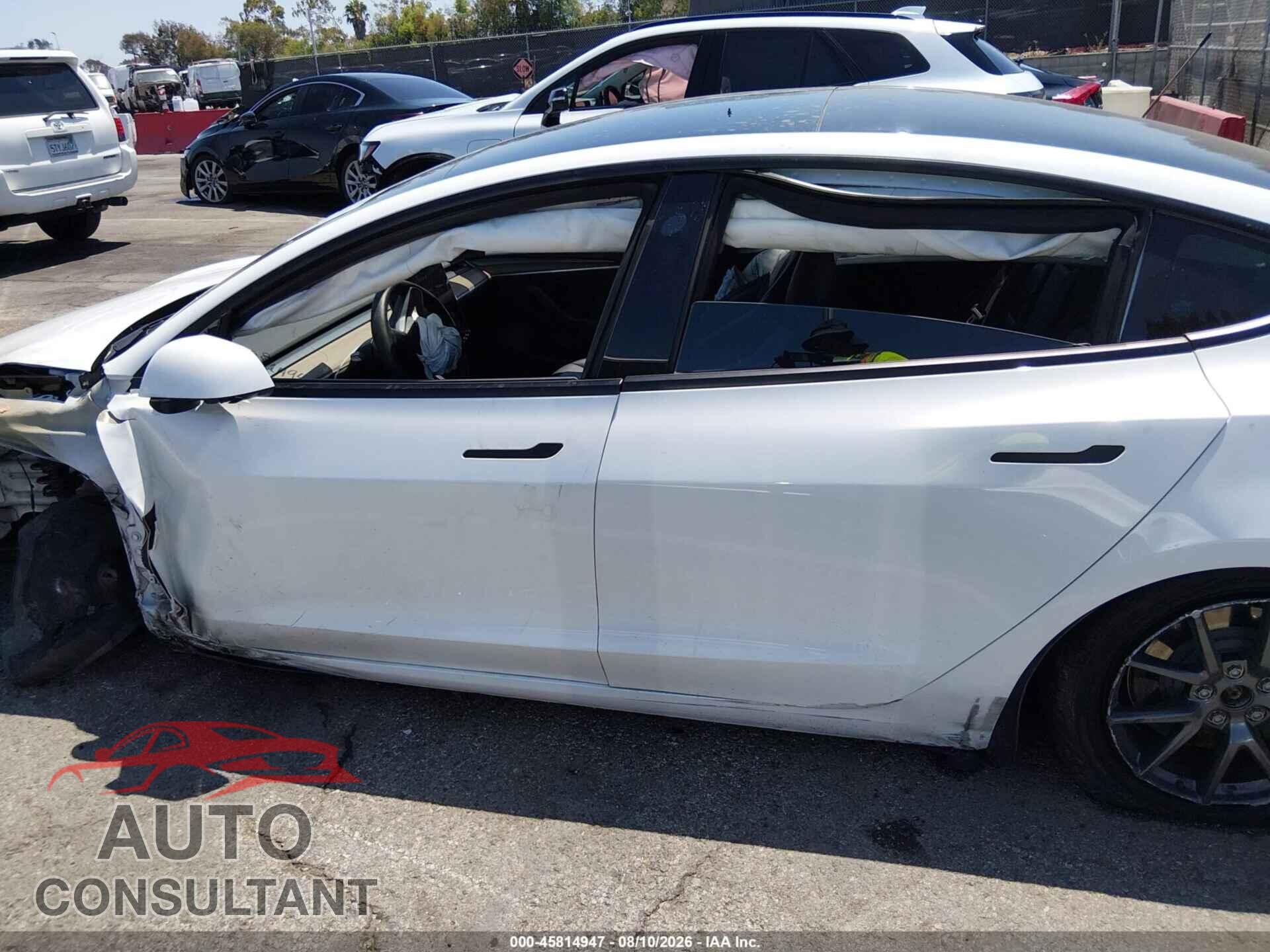 TESLA MODEL 3 2021 - 5YJ3E1EA5MF027031