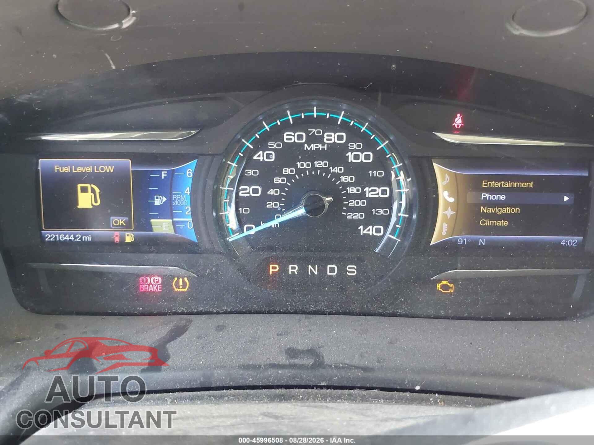 FORD FLEX 2013 - 2FMGK5D89DBD12078