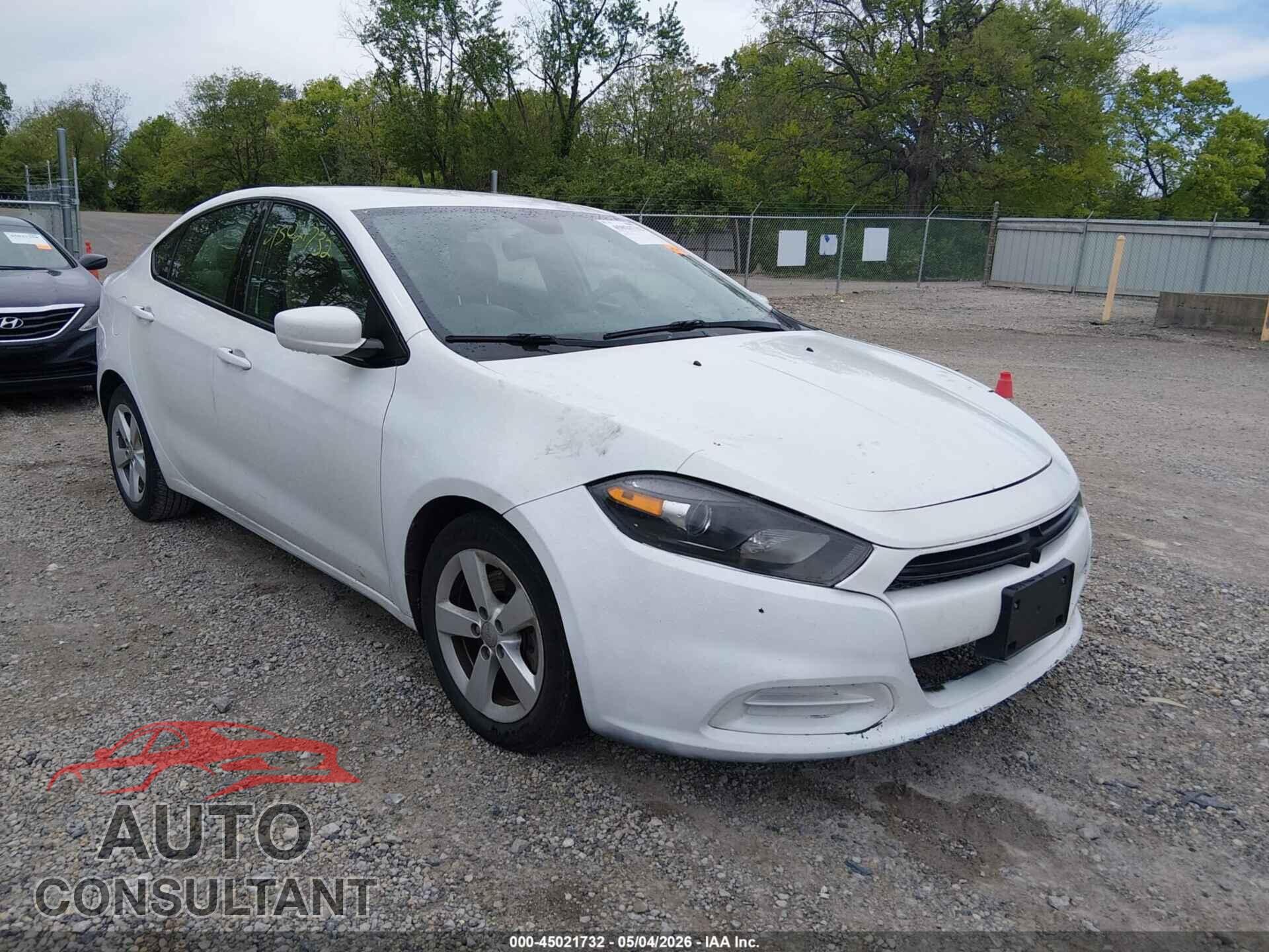 DODGE DART 2015 - 1C3CDFBBXFD351068