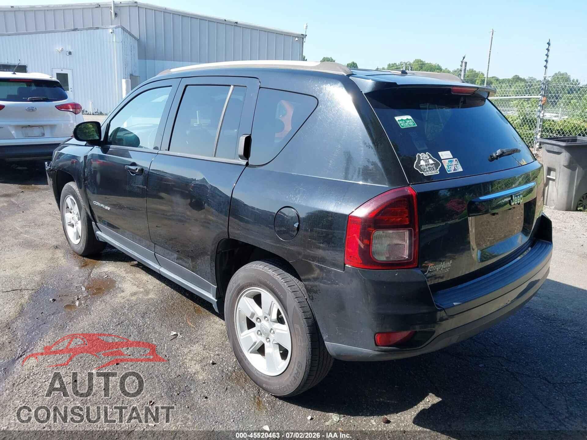 JEEP COMPASS 2017 - 1C4NJCEB4HD160384