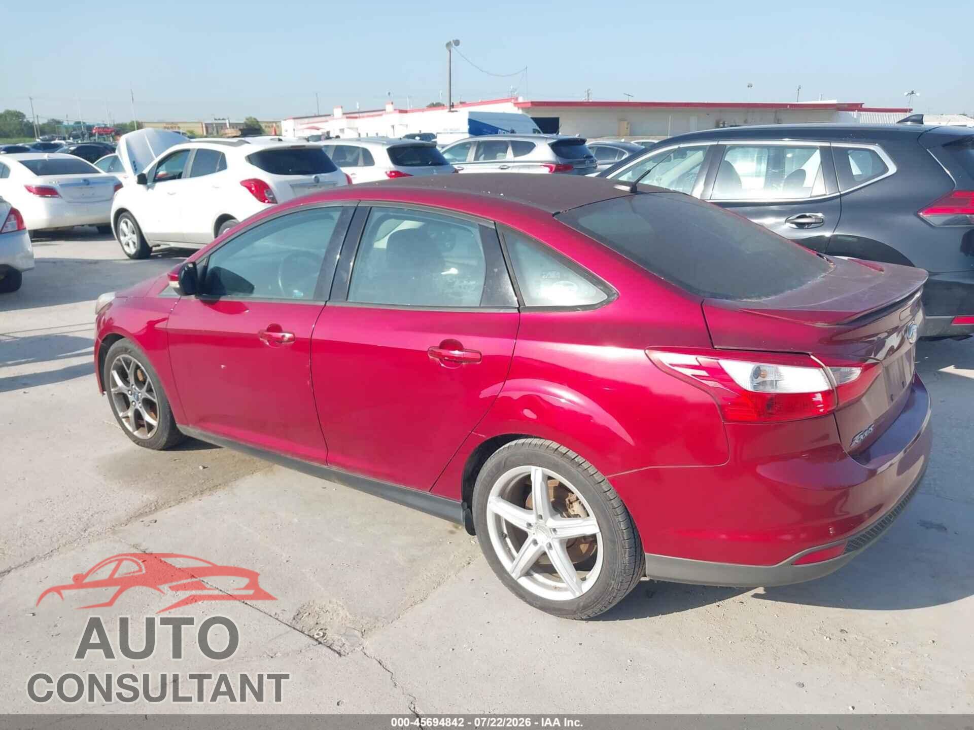 FORD FOCUS 2014 - 1FADP3F27EL150982