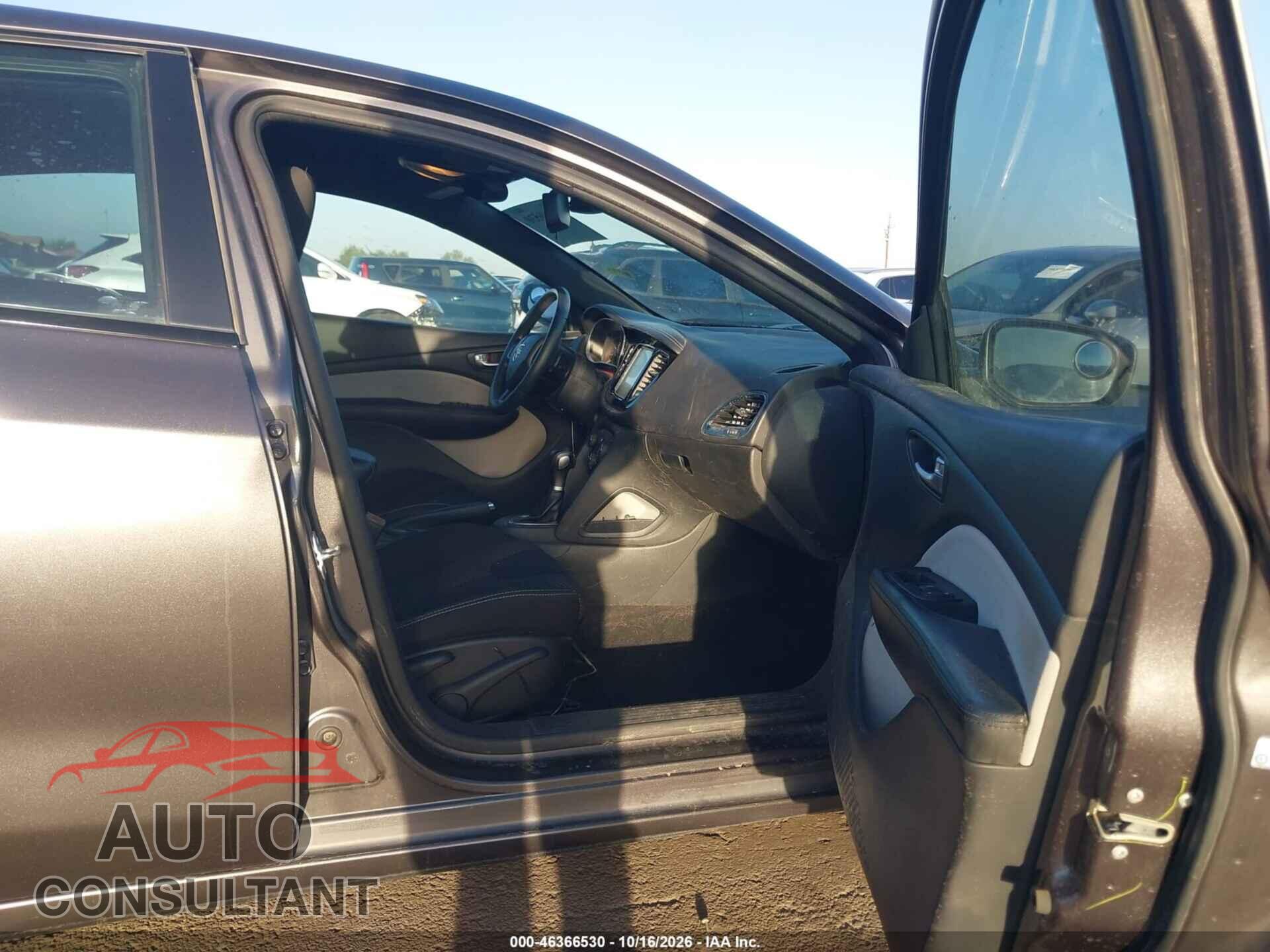 DODGE DART 2015 - 1C3CDFBB5FD266767
