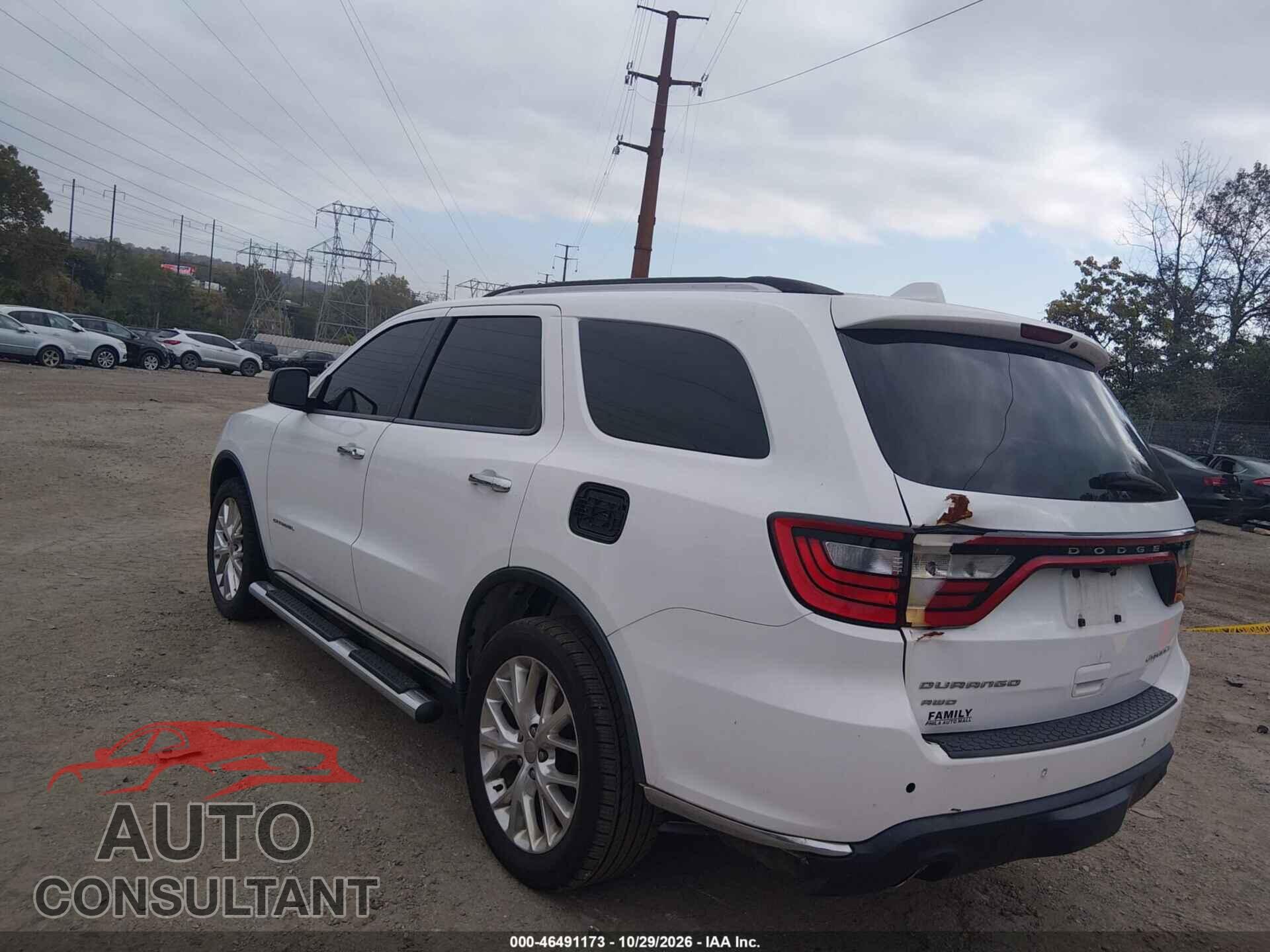 DODGE DURANGO 2015 - 1C4SDJET1FC723479