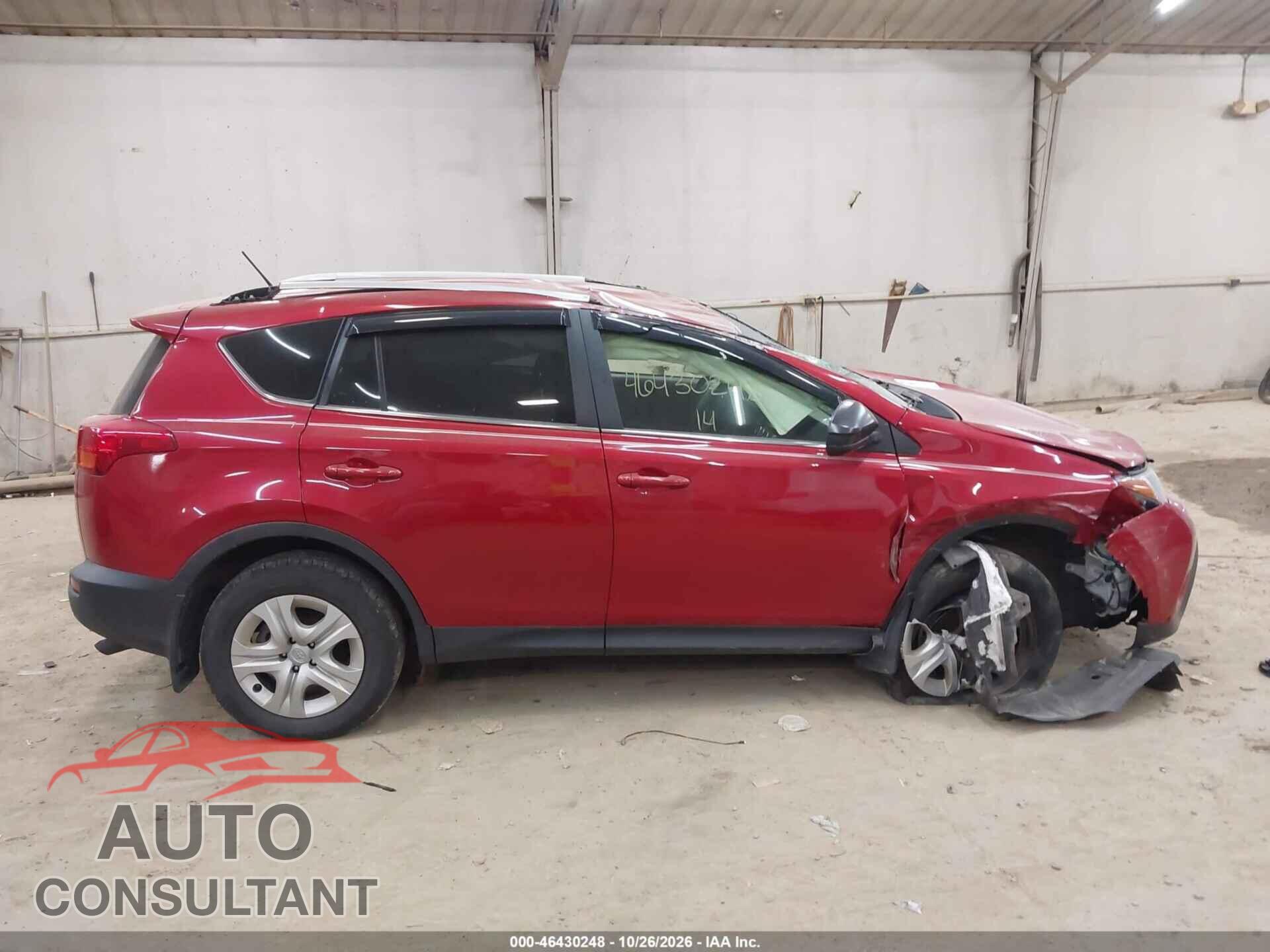 TOYOTA RAV4 2014 - JTMBFREV8ED073827