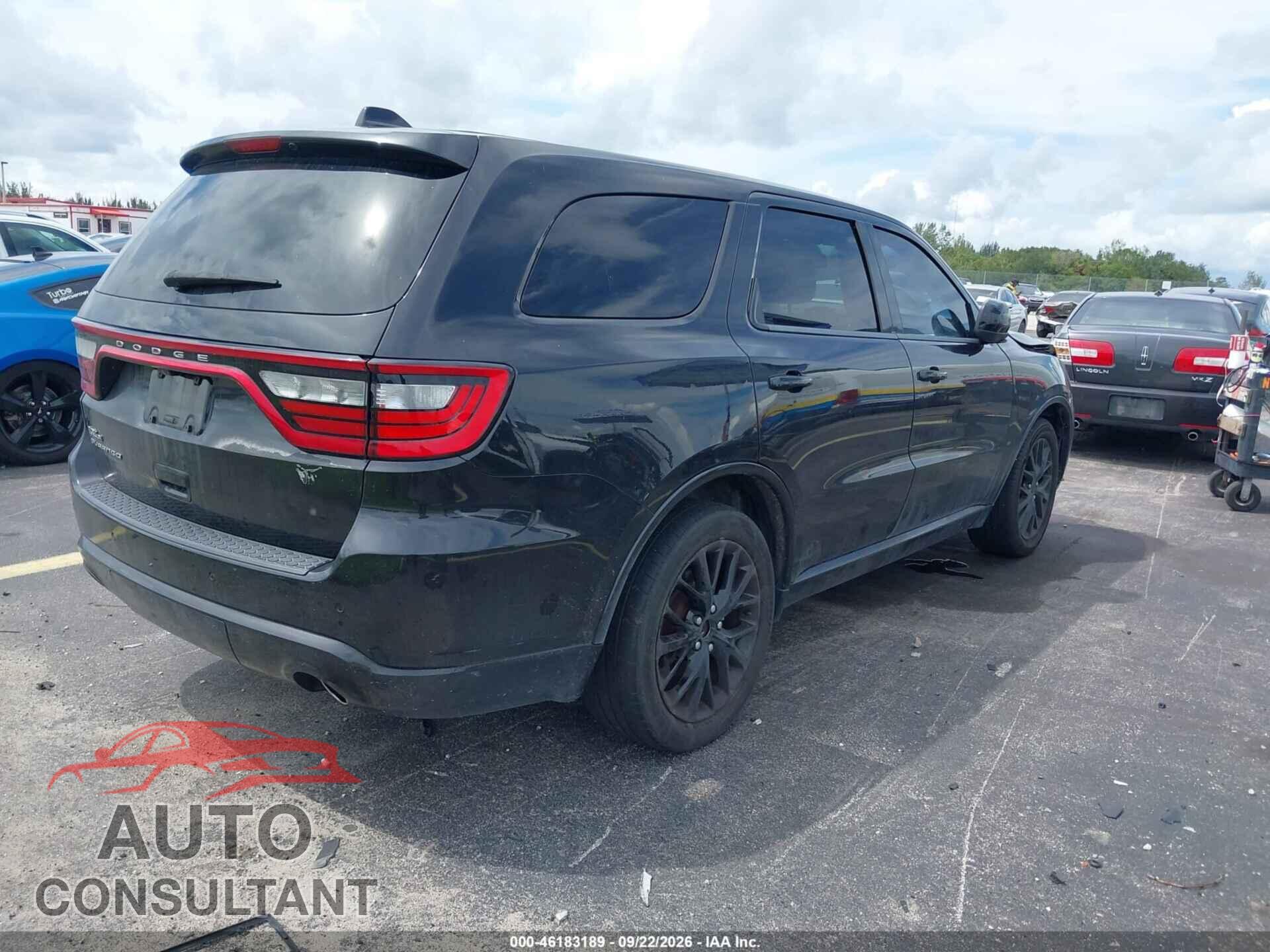 DODGE DURANGO 2015 - 1C4RDHAG0FC873695