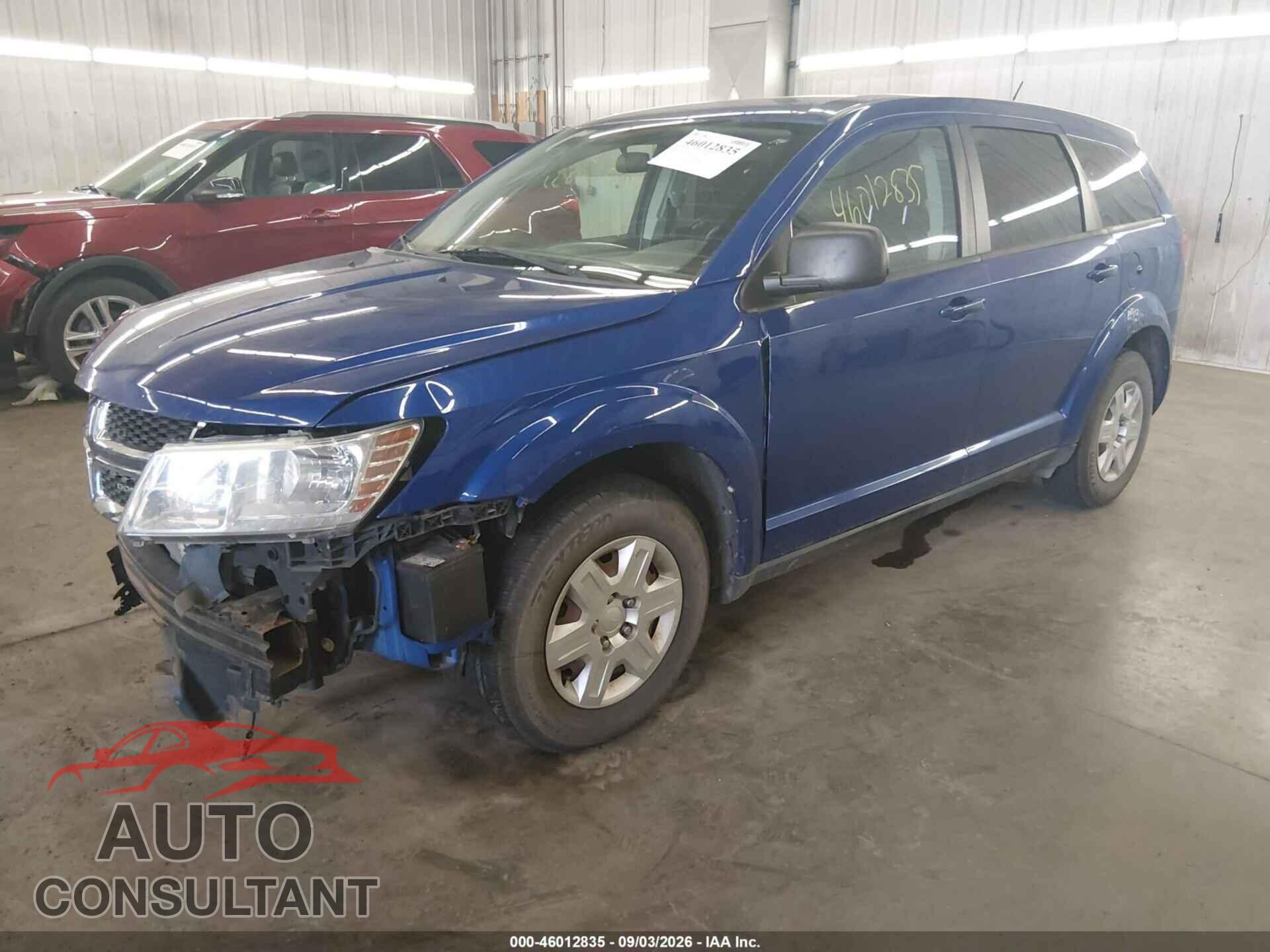 DODGE JOURNEY 2012 - 3C4PDCAB2CT223877