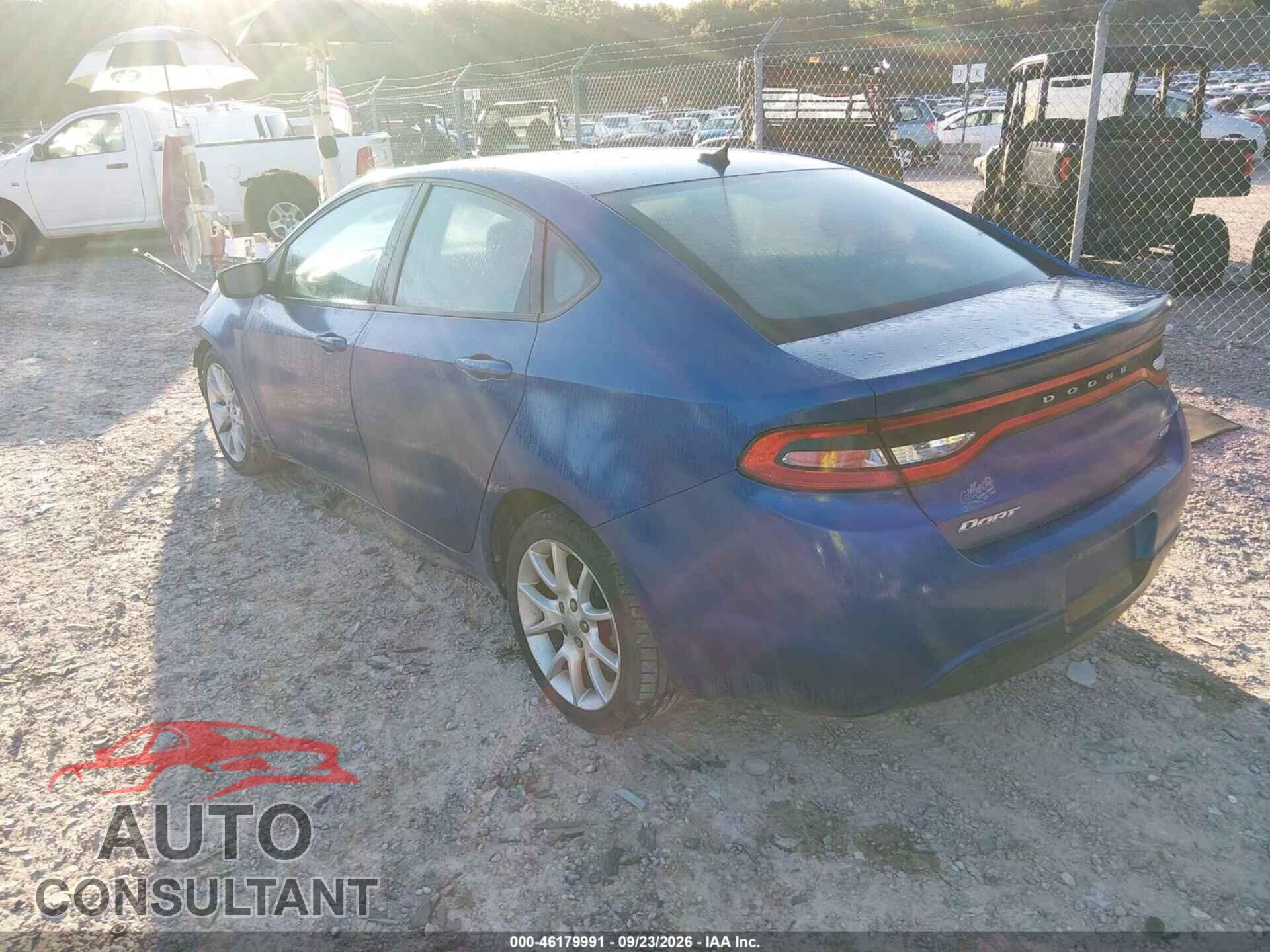 DODGE DART 2013 - 1C3CDFBAXDD200963