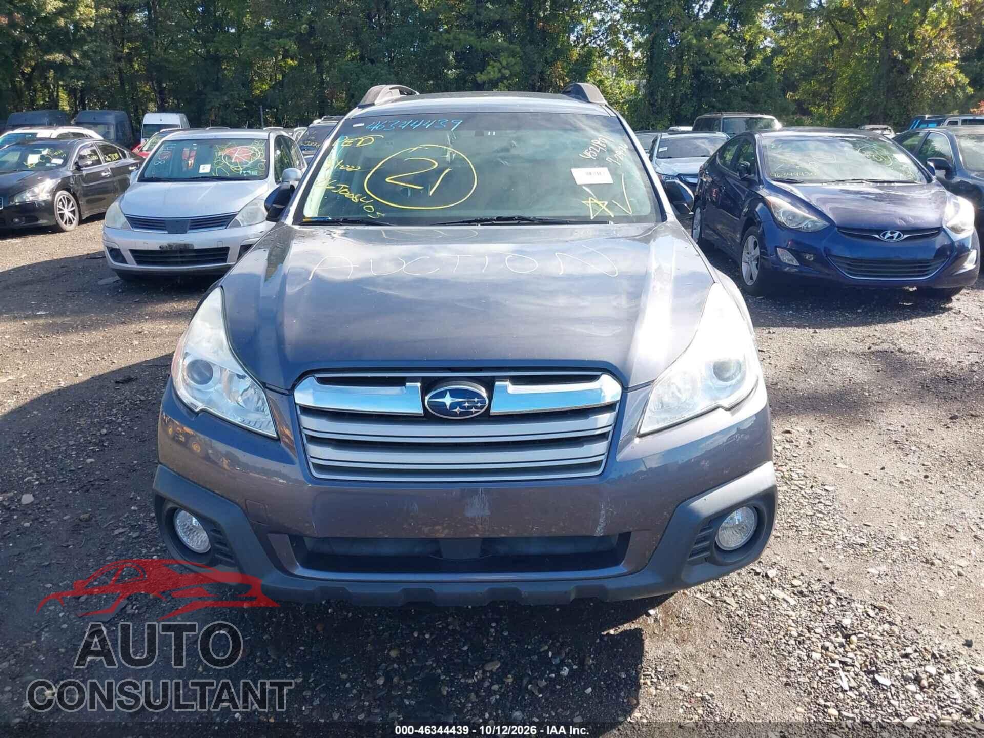 SUBARU OUTBACK 2014 - 4S4BRBCC4E3218220