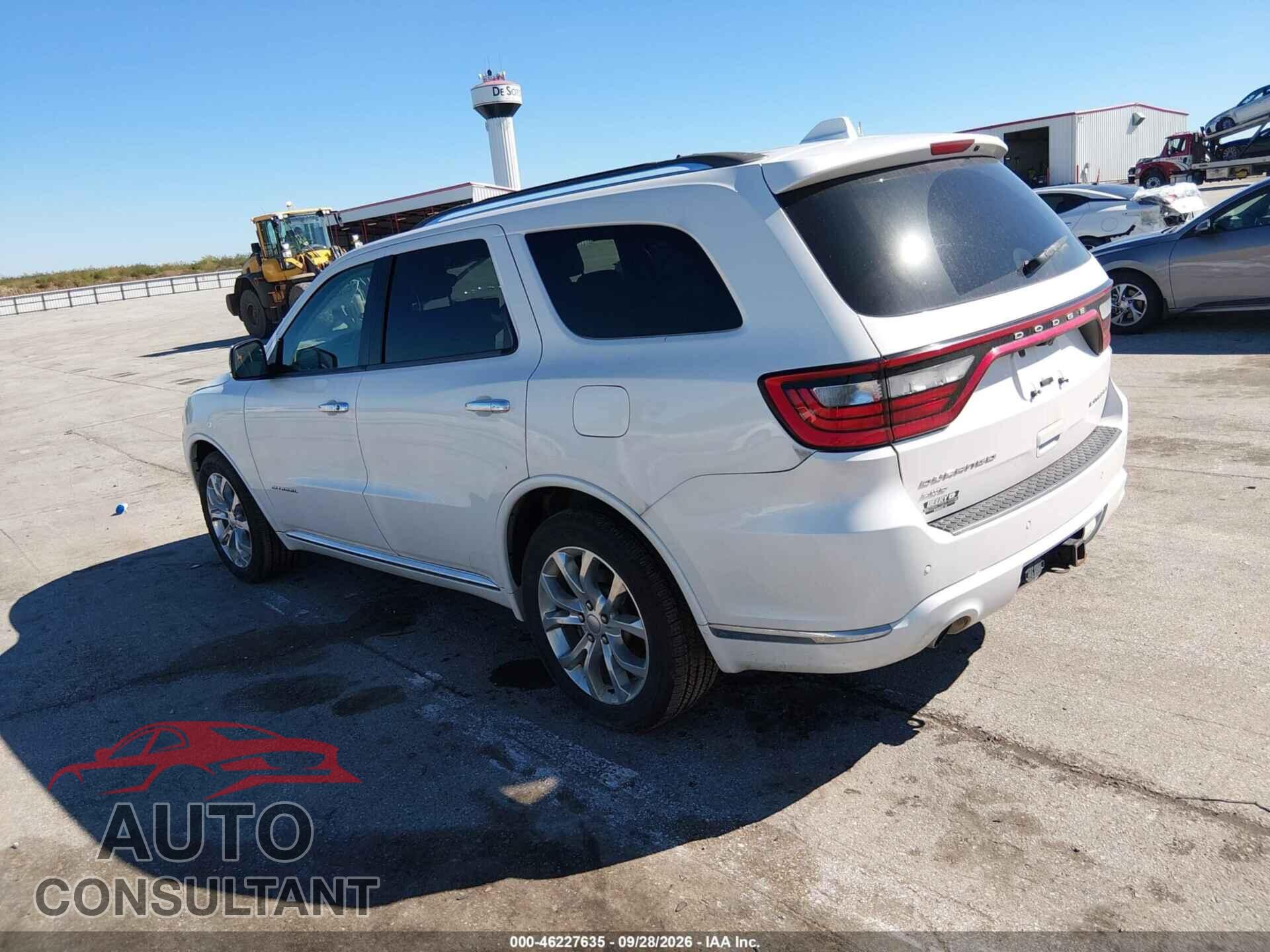 DODGE DURANGO 2017 - 1C4RDJEG9HC839601