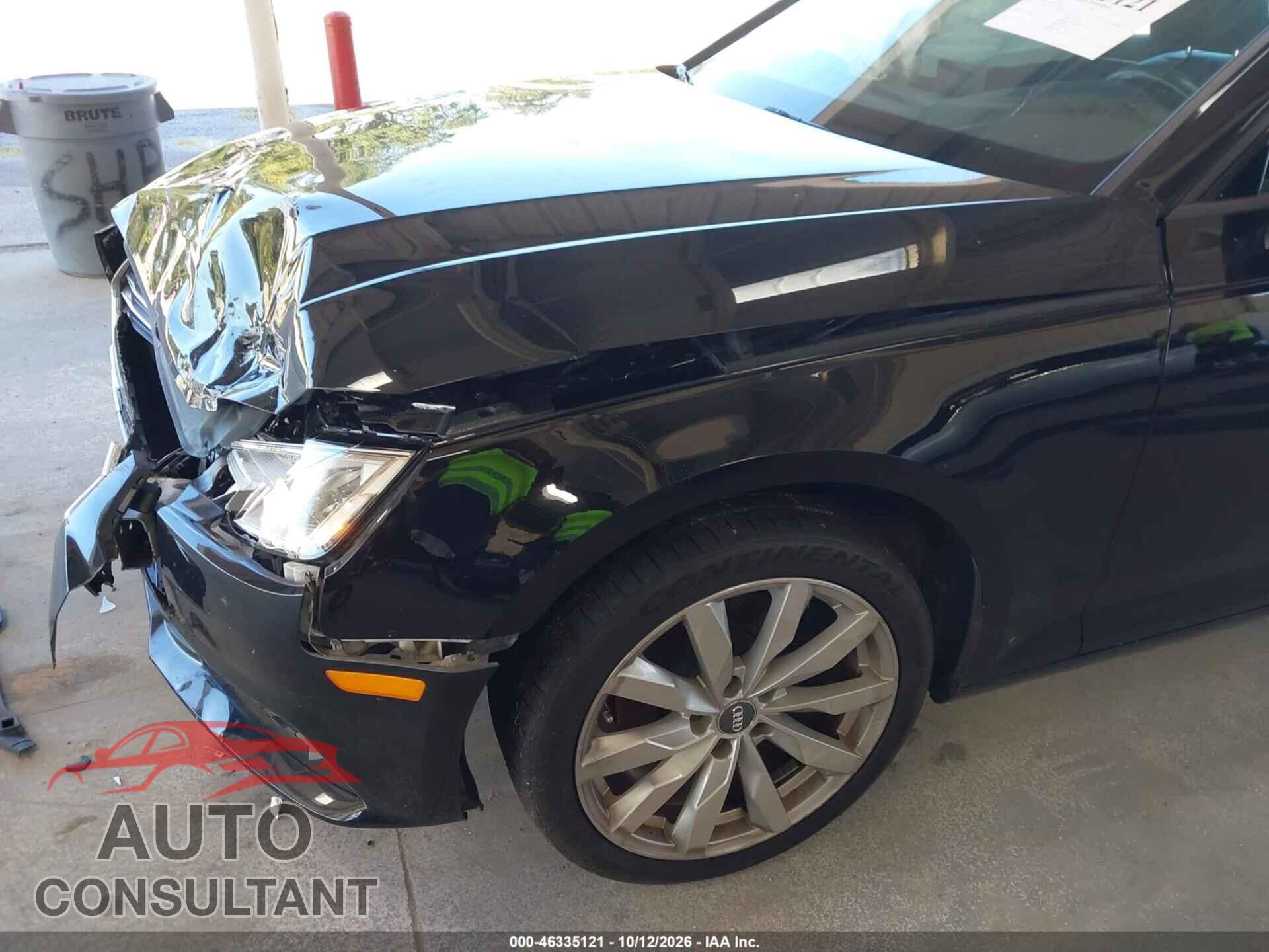 AUDI A4 2017 - WAUGMAF48HA077009