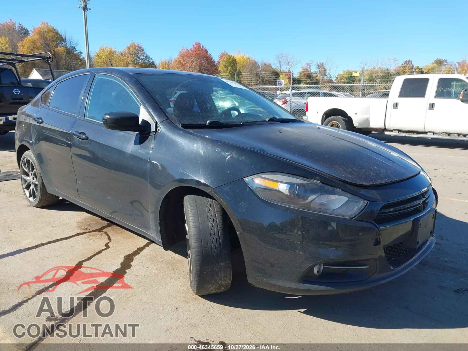 DODGE DART 2013 - 1C3CDFBA8DD340610