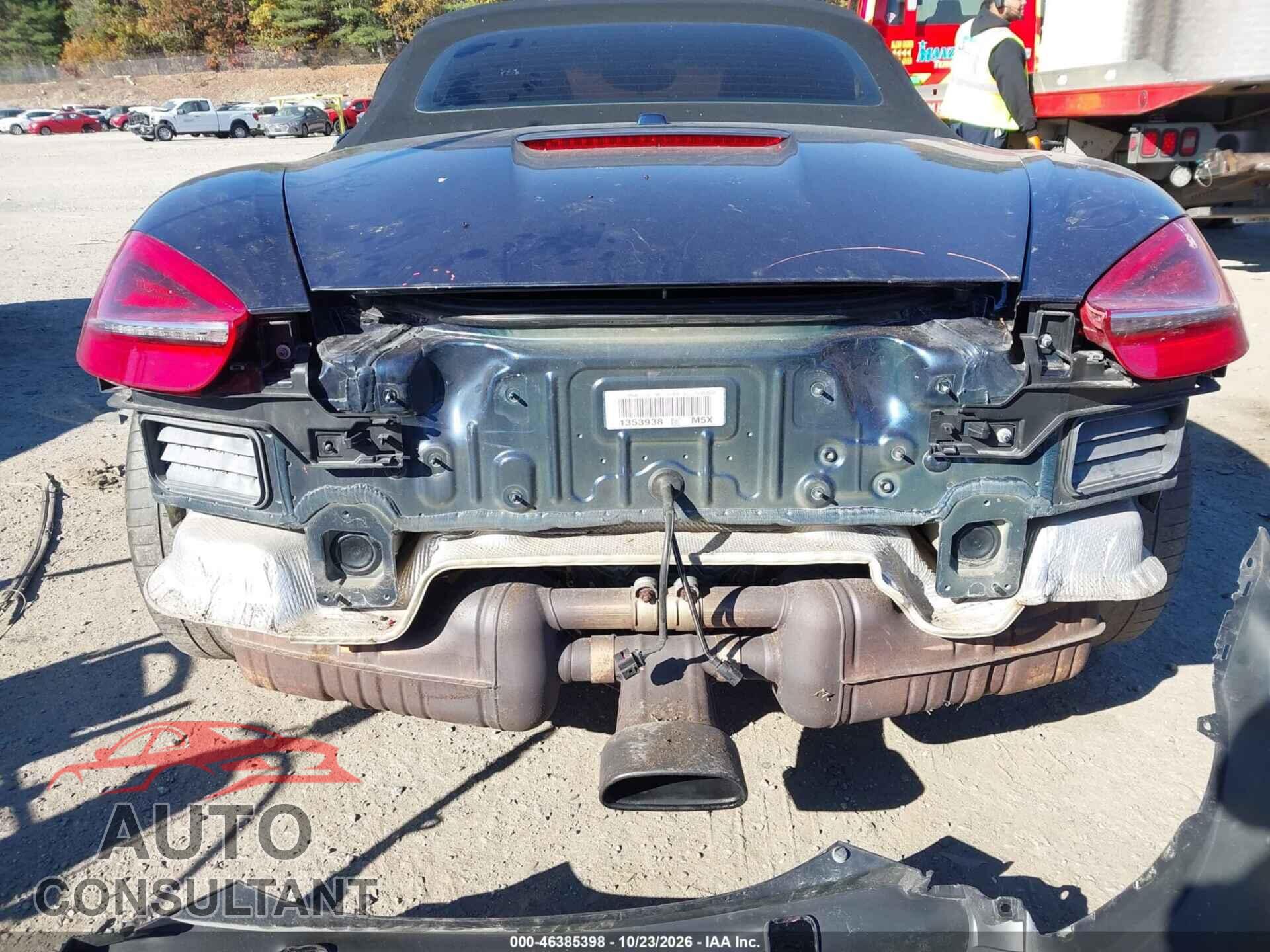 PORSCHE BOXSTER 2015 - WP0CA2A86FS120165